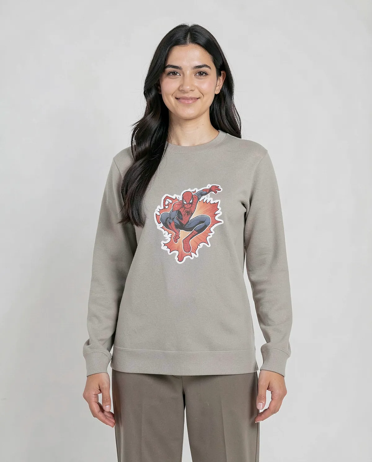 Felpe Unisex in Cotone Organico Crema