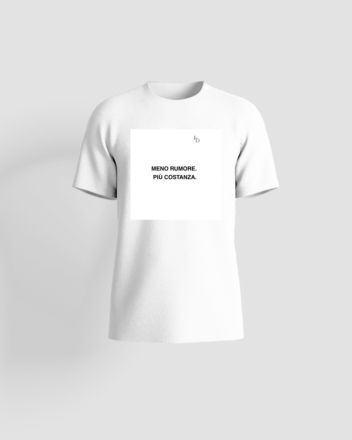 T-Shirt bianco premium organico 59