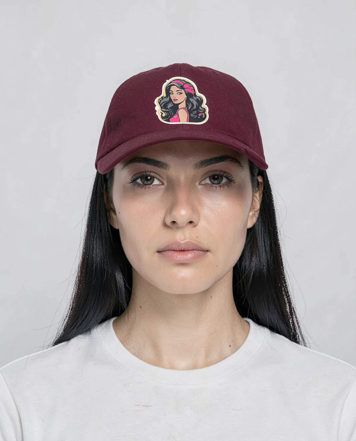 Cappellino in cotone eco premium a 5 pannelli con chiusura a velcro 0