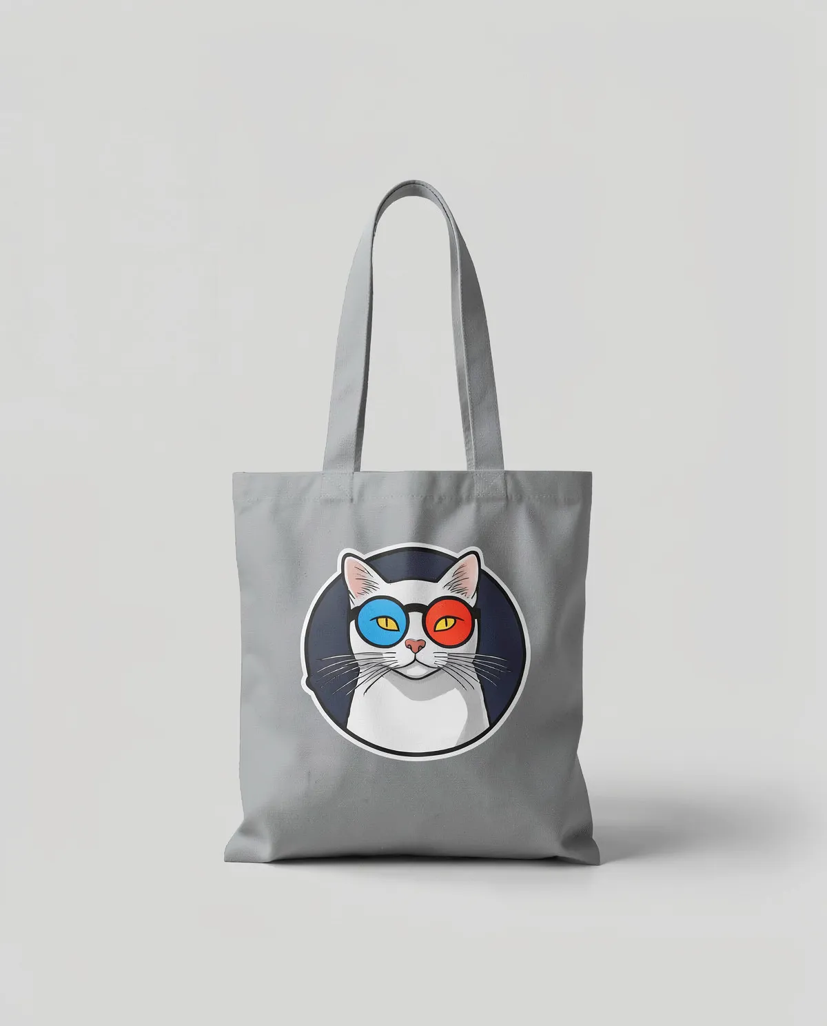 Tote Bag di cotone personalizzabile con manici da 67 cm