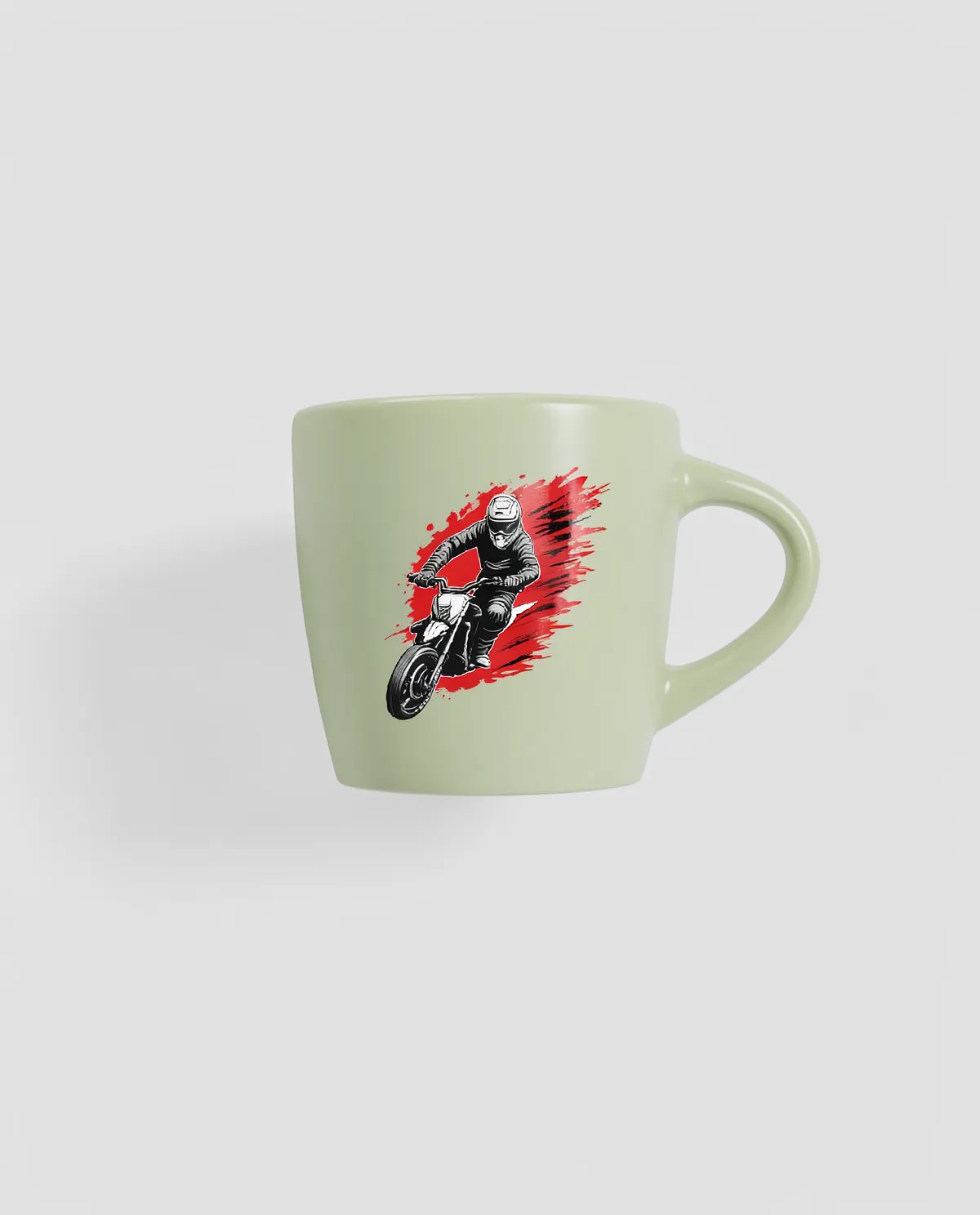 Tazza in ceramica con esterno opaco e interno lucido 0
