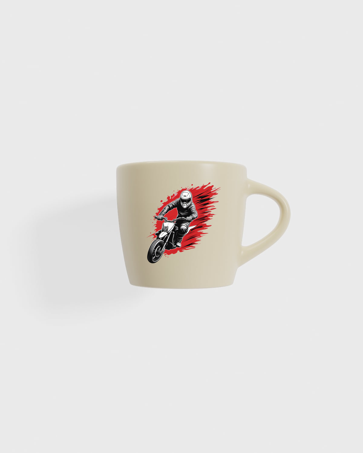 Tazza in ceramica con superficie opaca e interno lucido 59