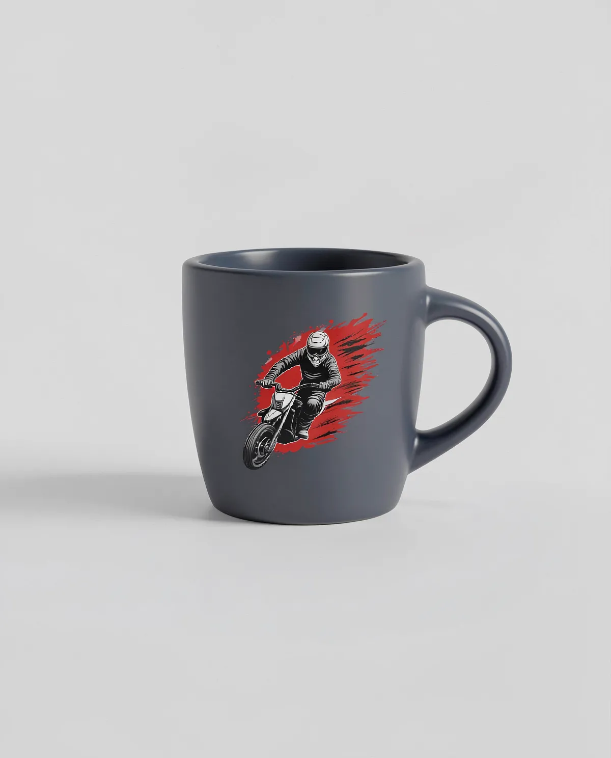 Tazza in ceramica con esterno opaco e interno lucido 0
