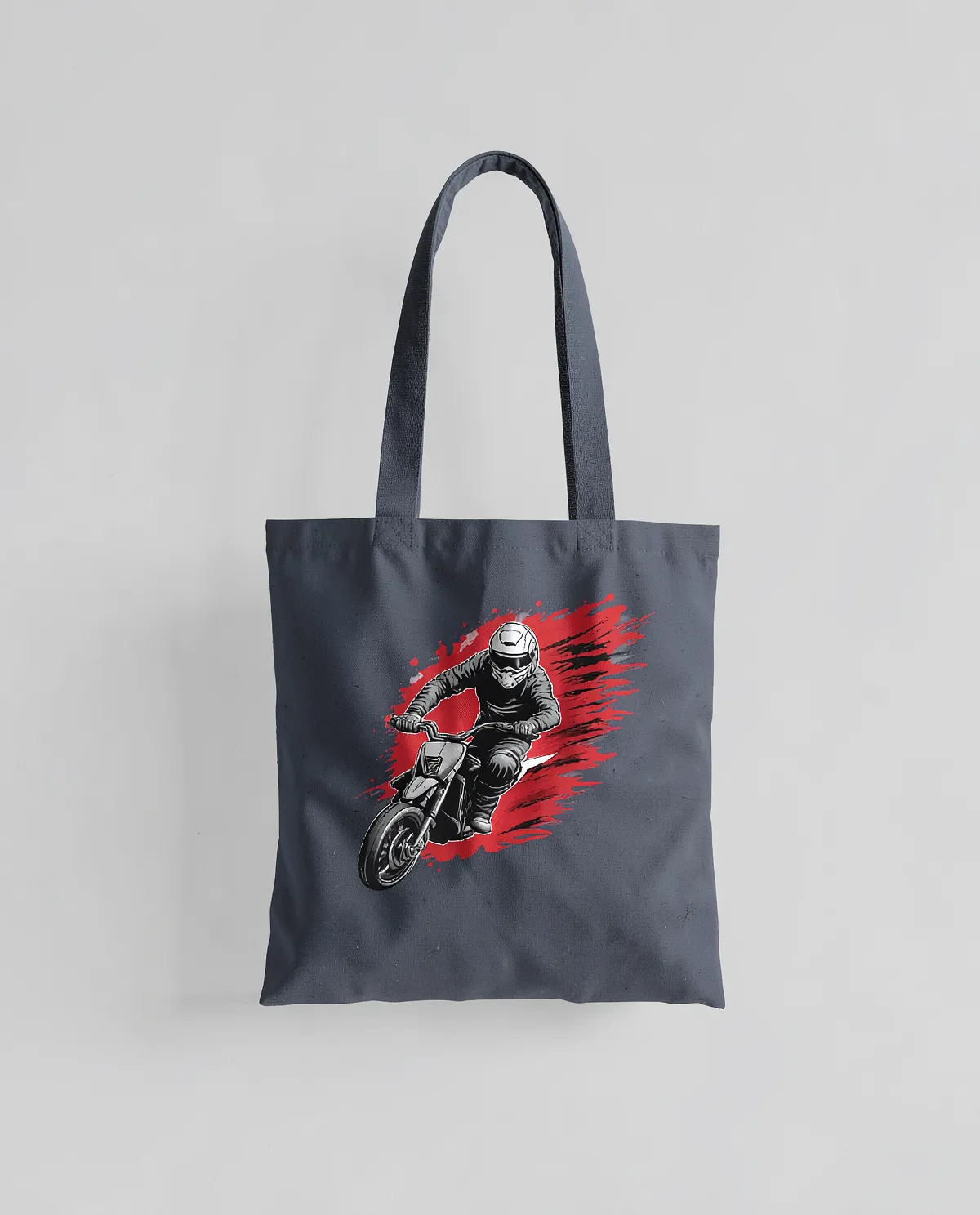 Tote Bag di cotone resistente con superficie di stampa liscia 0