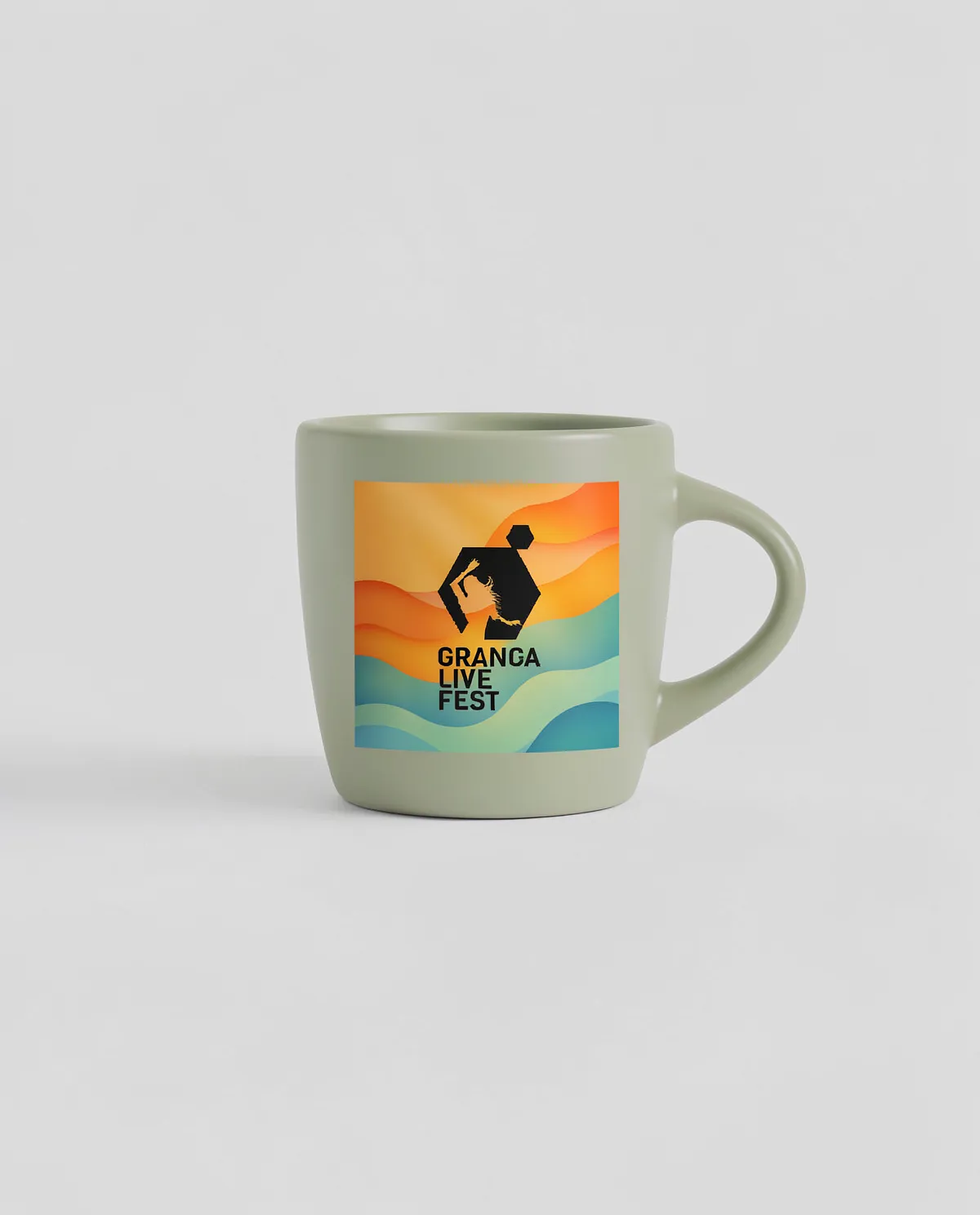 Tazza in ceramica opaca con interno lucido per caldo e freddo 0