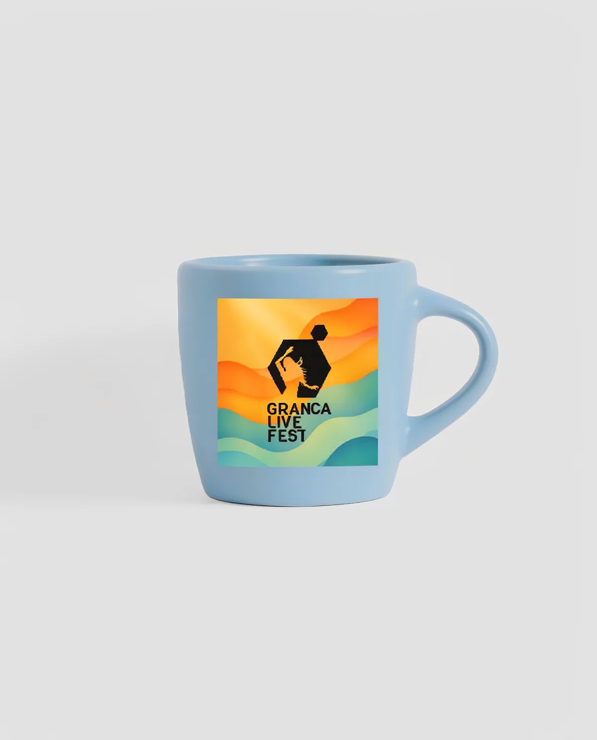 Tazza di ceramica opaca raffinata con interno lucido 0