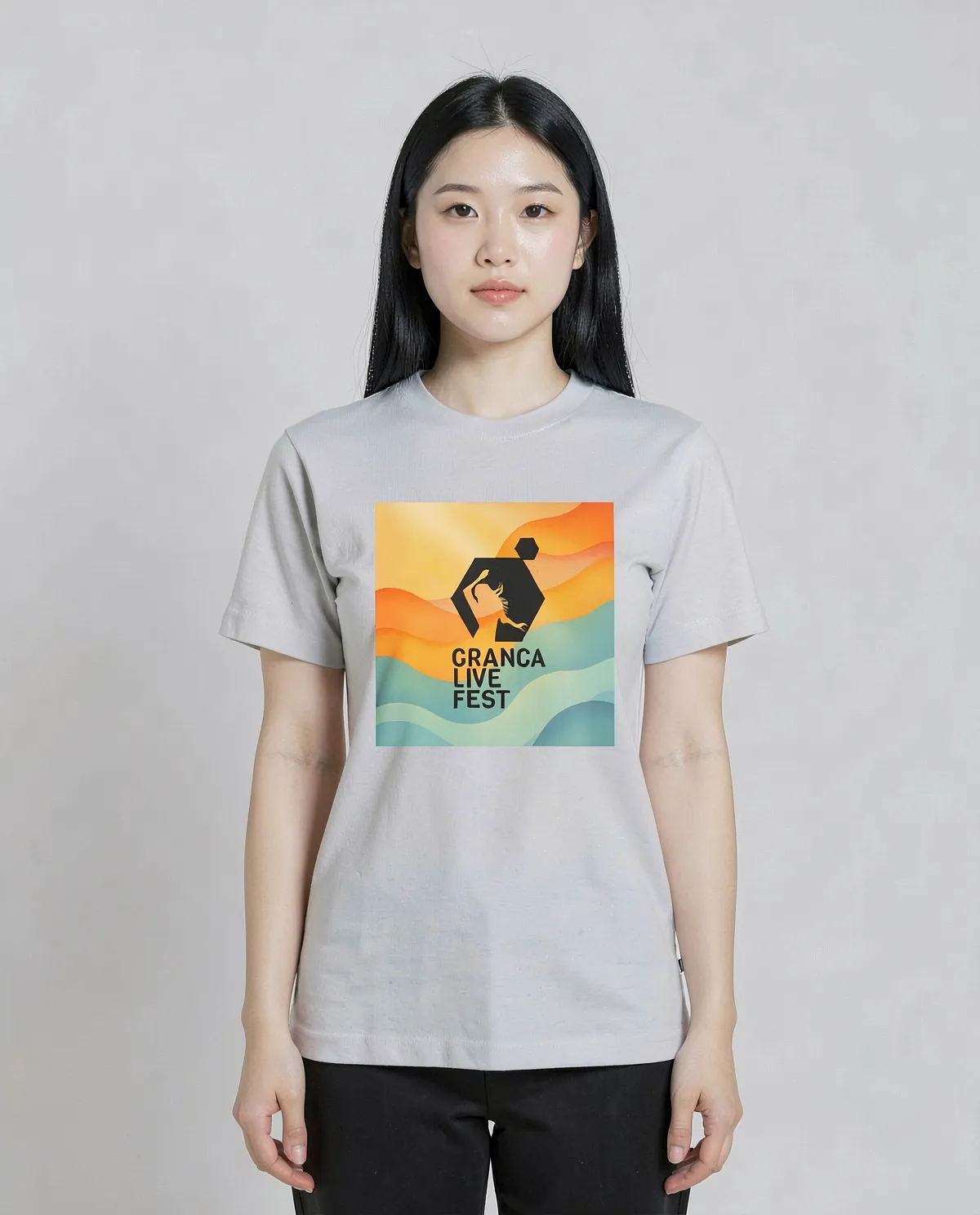 T-Shirt bianca – Taglio moderno, cotone organico 0