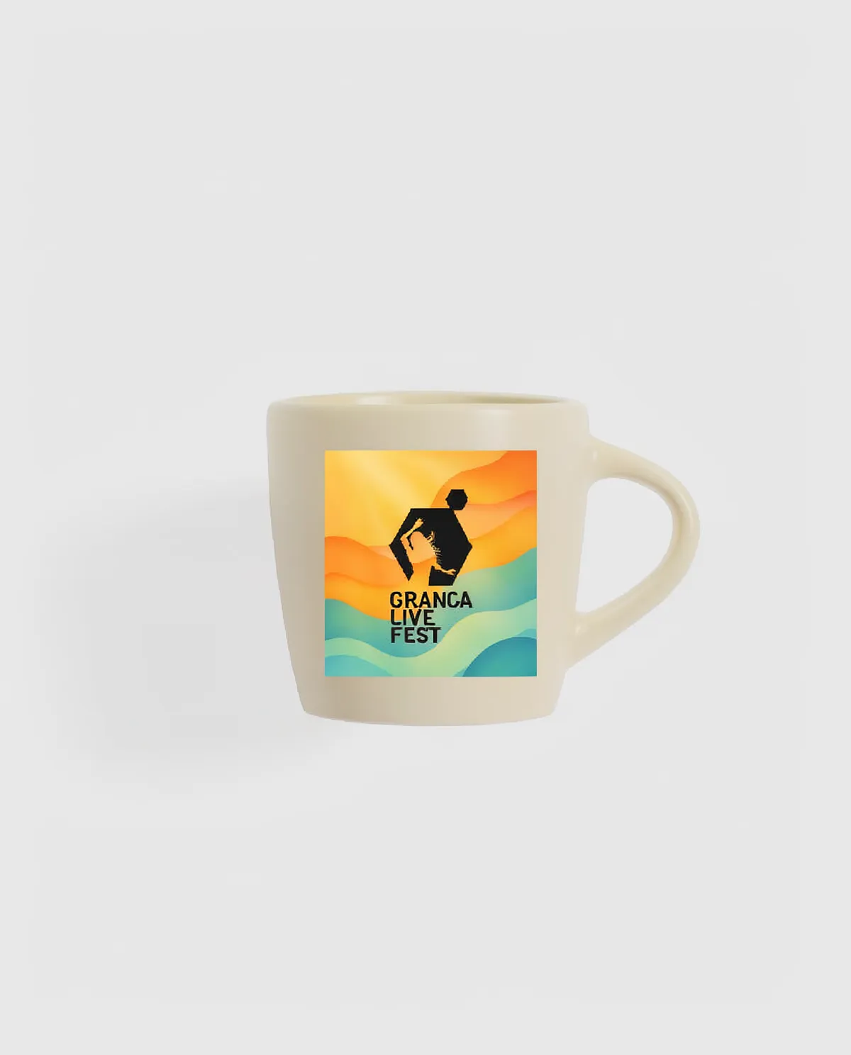Tazza opaca personalizzata con interno lucido 0