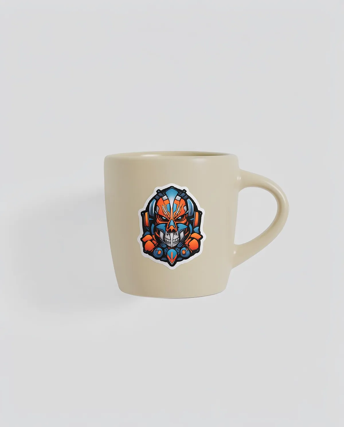 Tazza di ceramica opaca raffinata con interno lucido 0