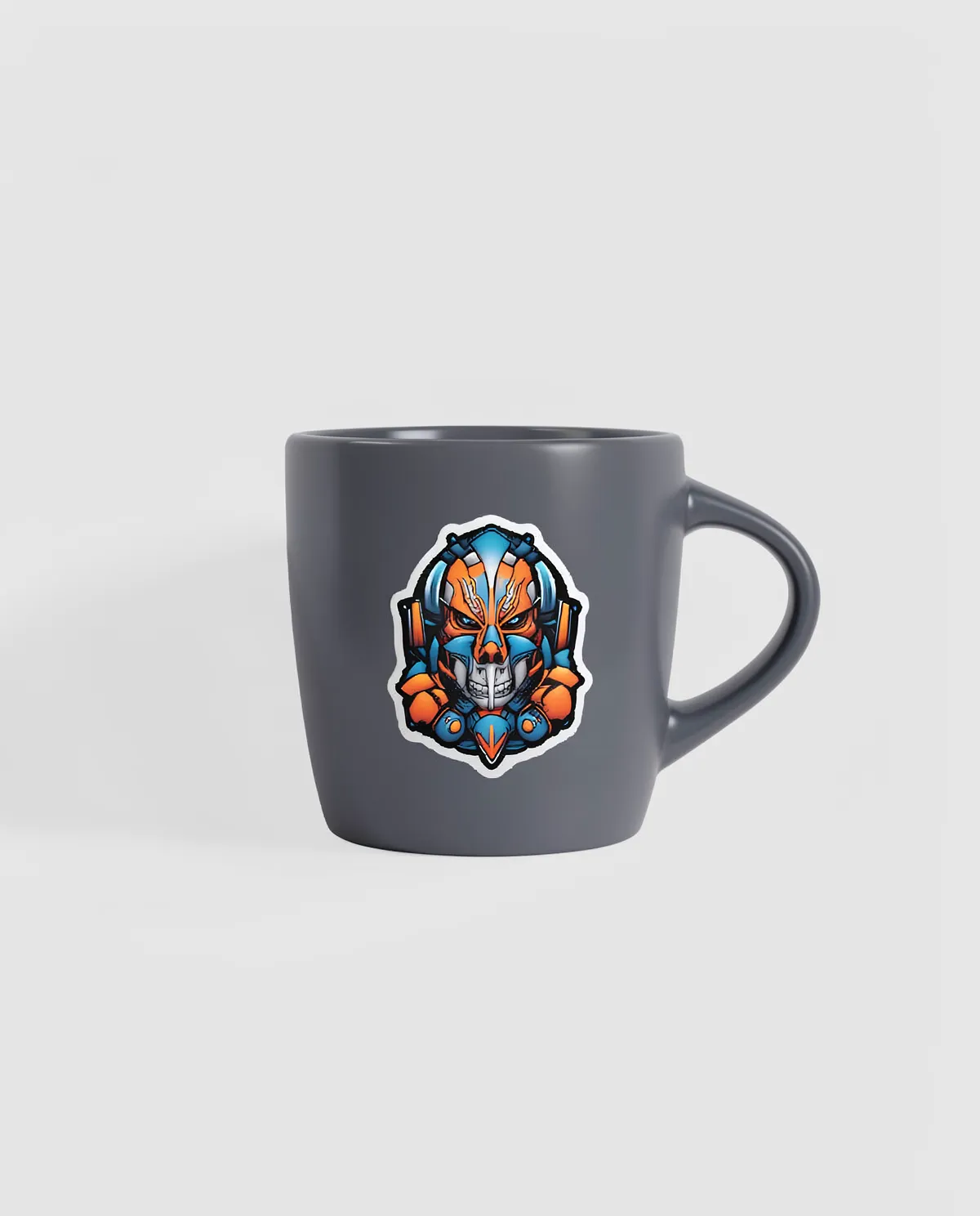 Tazza in ceramica con esterno opaco e interno lucido 0