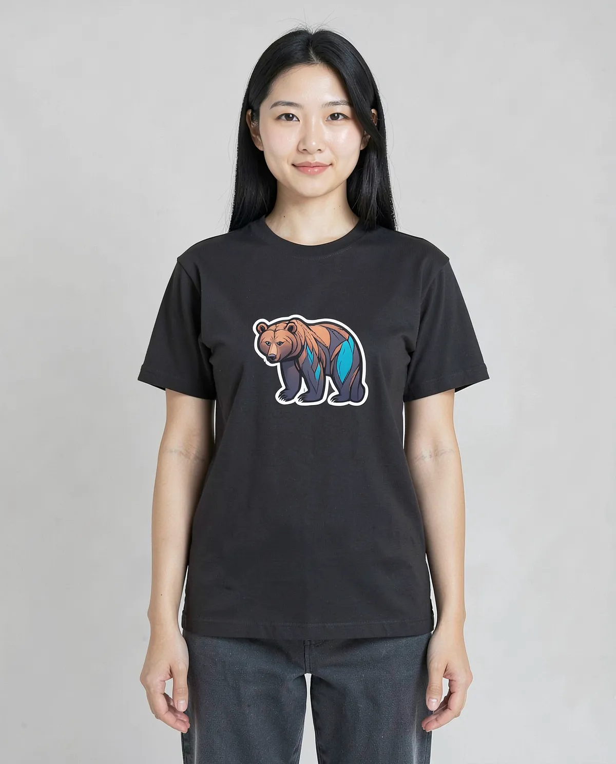T-shirt nera – Taglio moderno e elegante 59