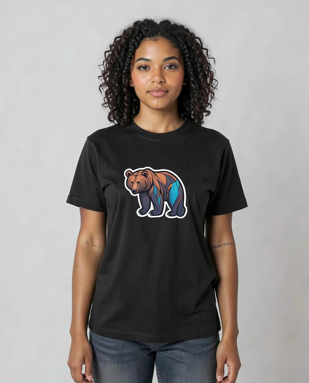 T-shirt nera – Taglio moderno e elegante 59
