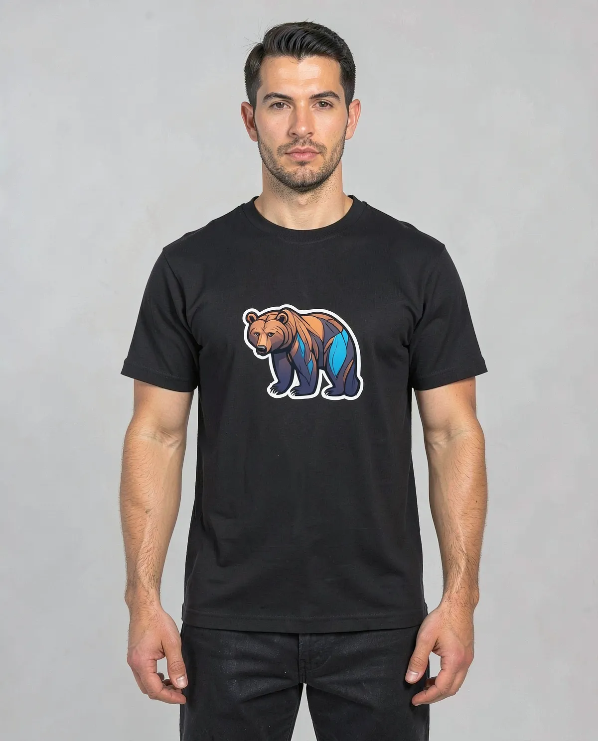 T-shirt nera – Taglio moderno e elegante 59