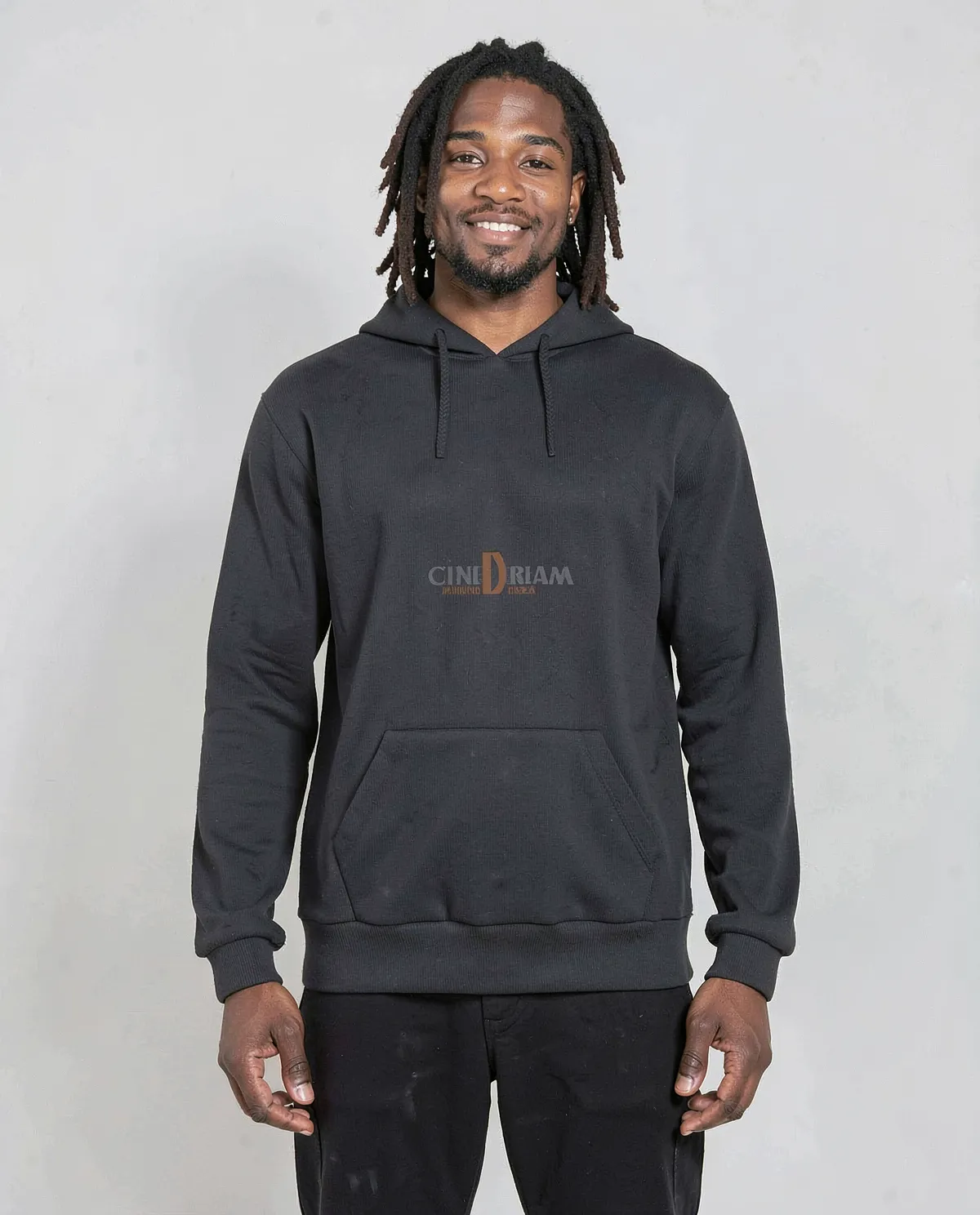 Felpe Unisex in Cotone Nero 59