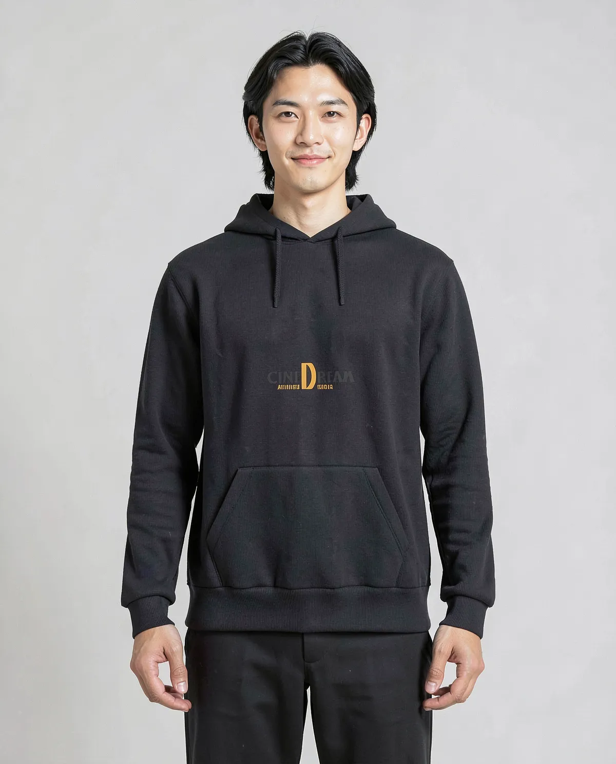 Felpe Unisex in Cotone Nero 59
