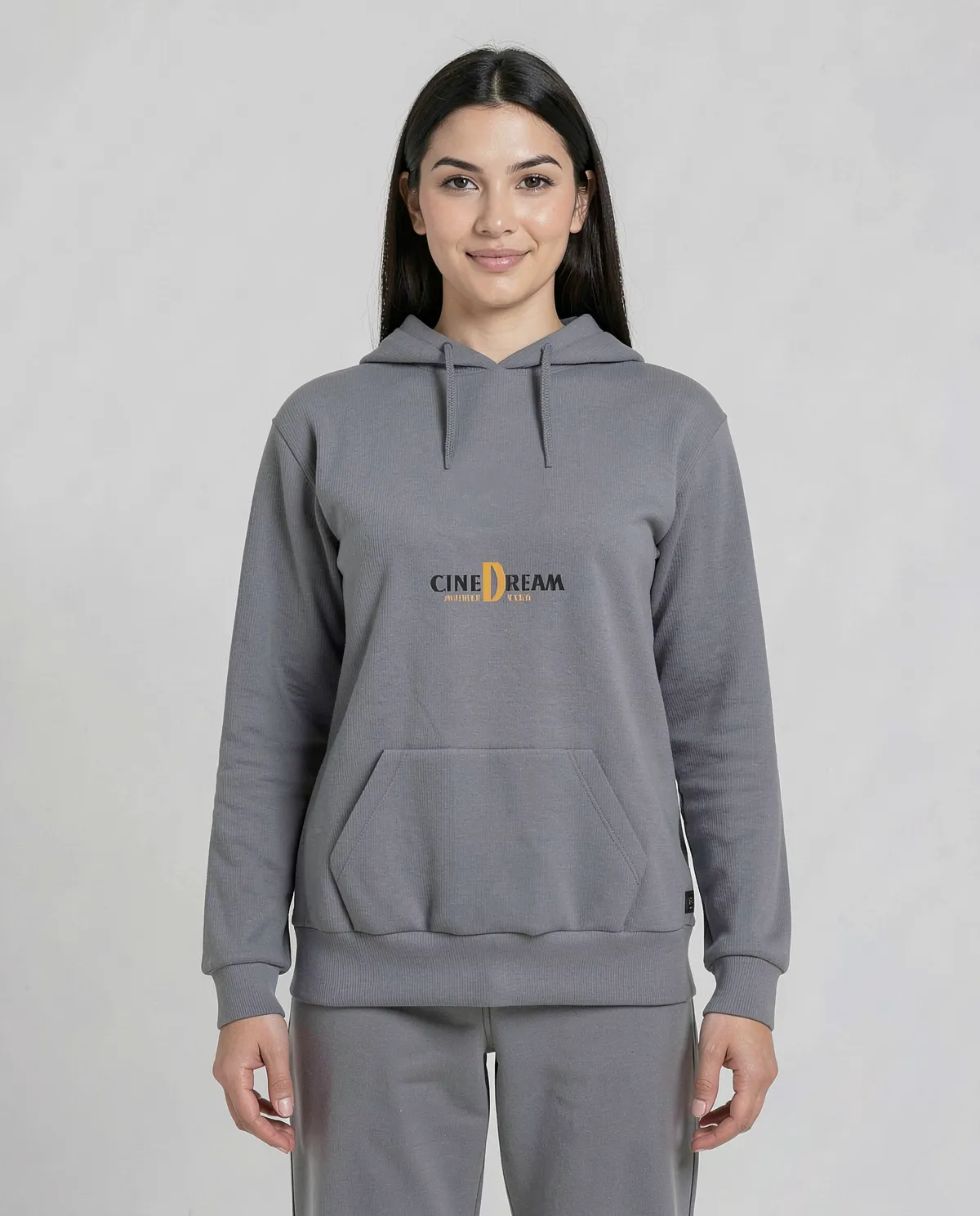 Grigio Unisex Felpe – Comfort in Cotone Organico 59