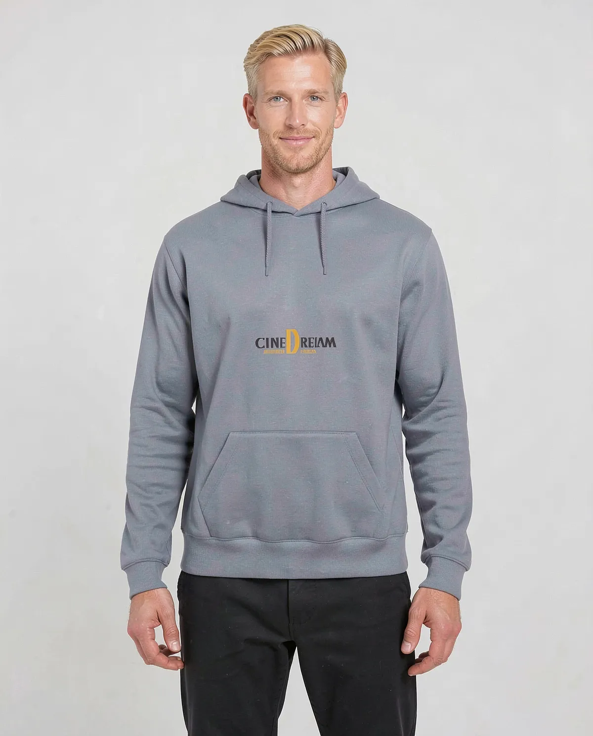 Grigio Unisex Felpe – Comfort in Cotone Organico 59