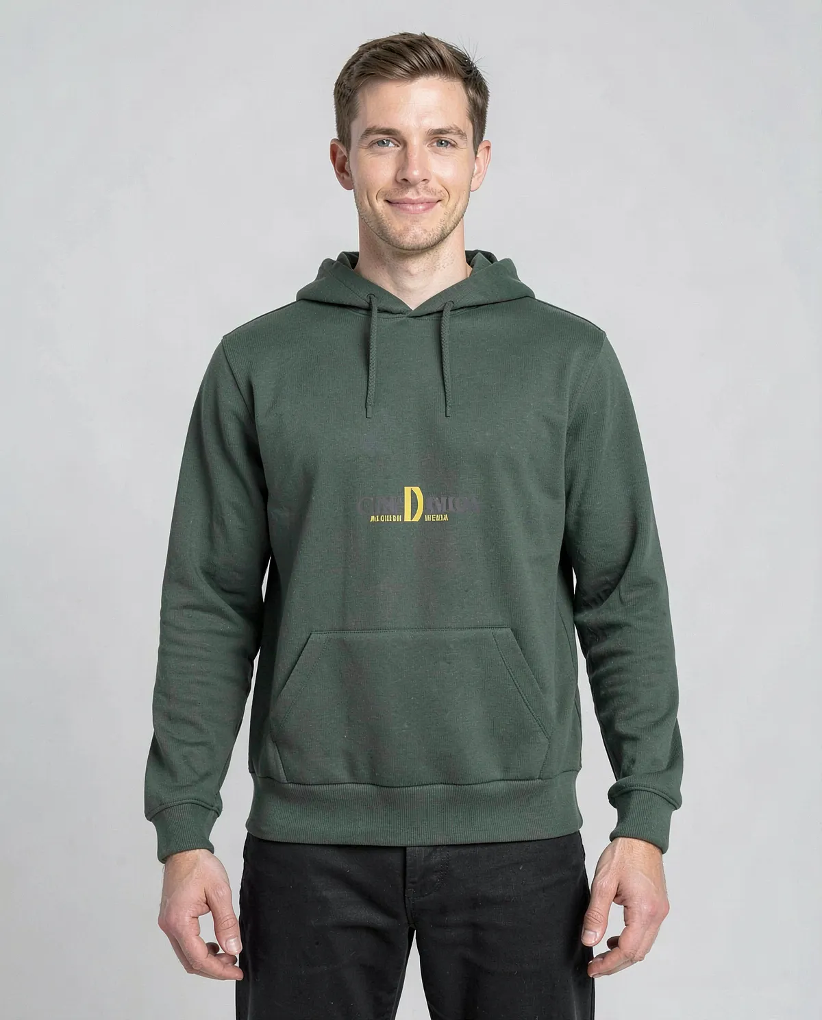 Felpa Unisex in Cotone Organico Verde 59