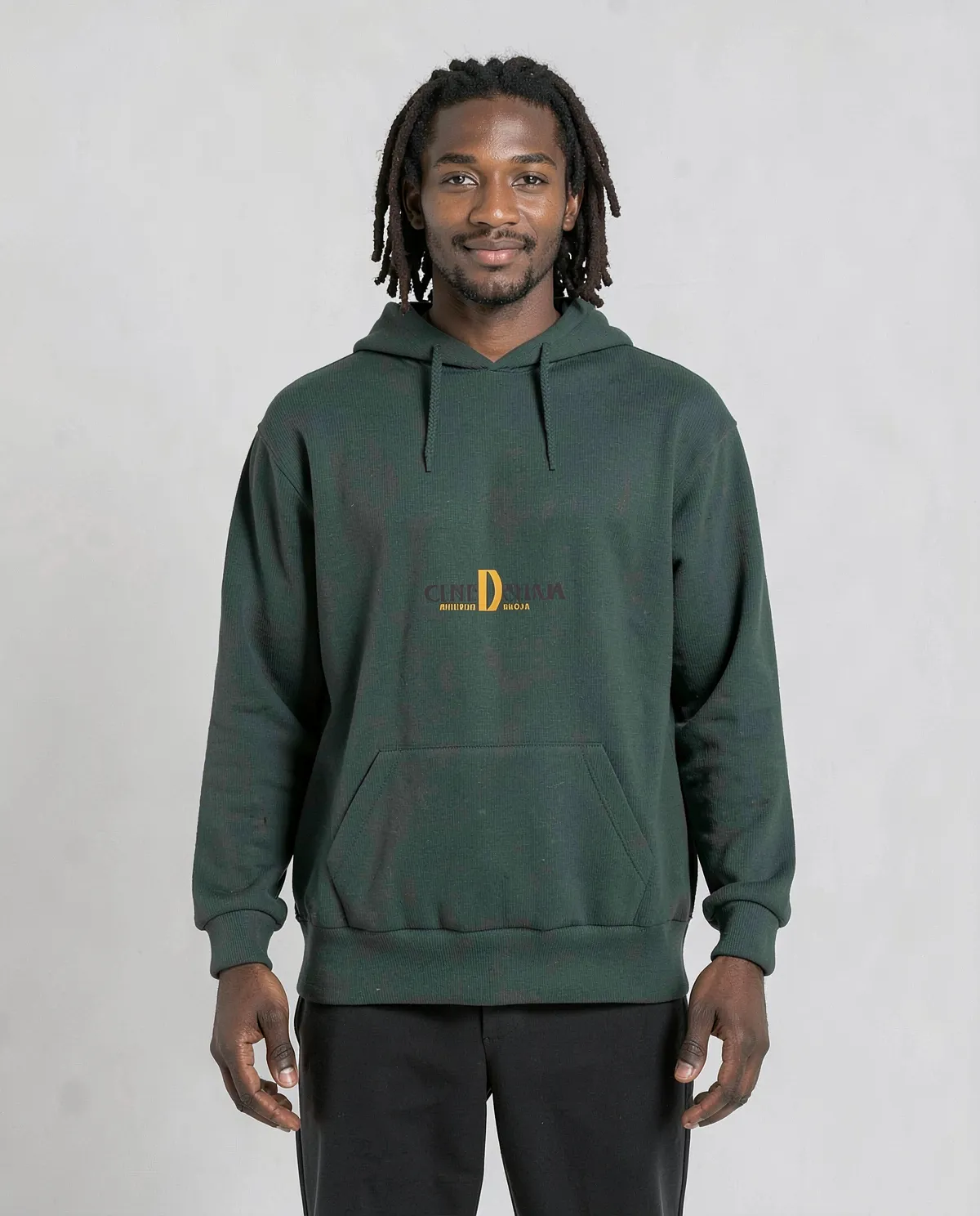 Felpa Unisex in Cotone Organico Verde 0