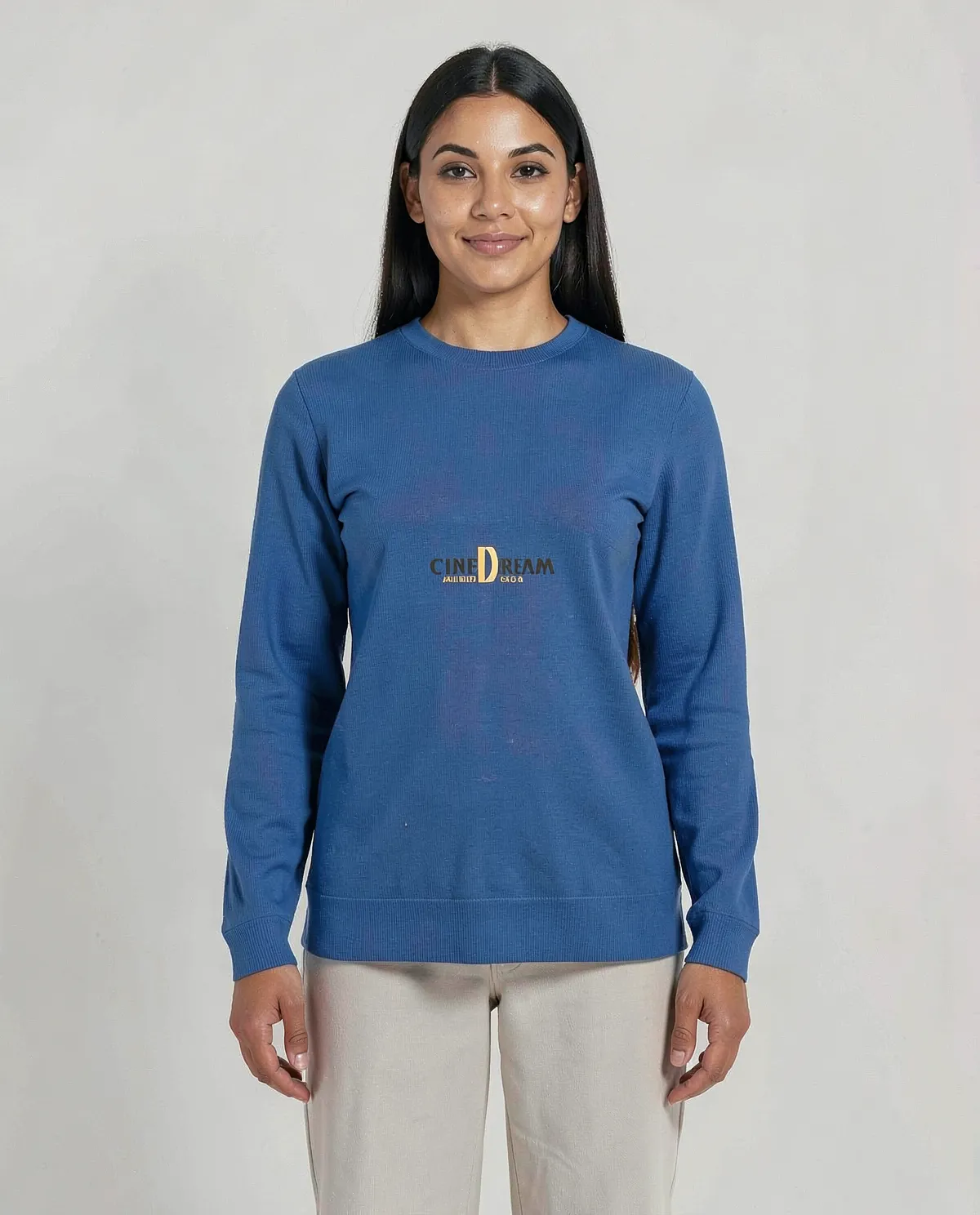 Felpe Blu Brossate in Cotone Organico 59