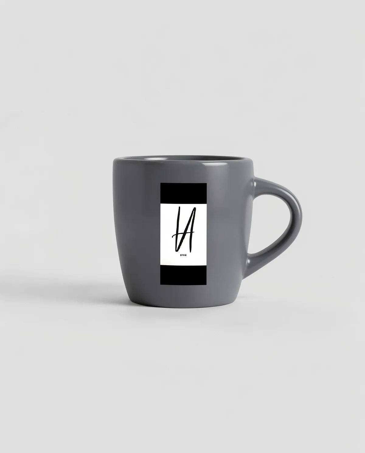 Tazza in ceramica con esterno opaco e interno lucido 0
