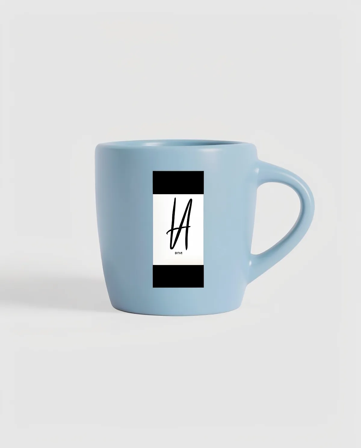 Tazza di ceramica opaca personalizzabile con interno lucido 0