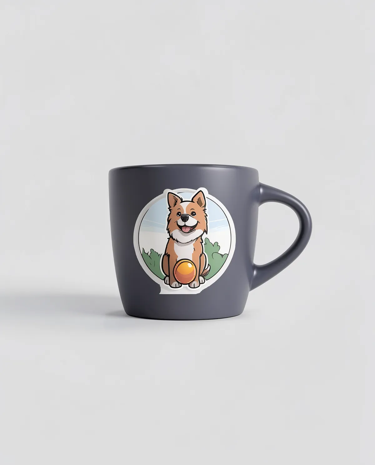 Tazza in ceramica opaca con interno lucido 0