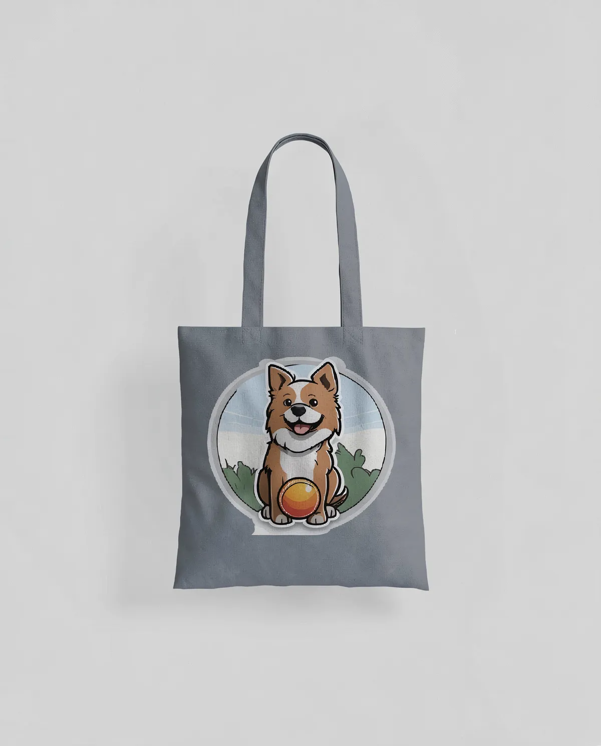 Tote Bag in cotone di alta qualità con manici lunghi 0