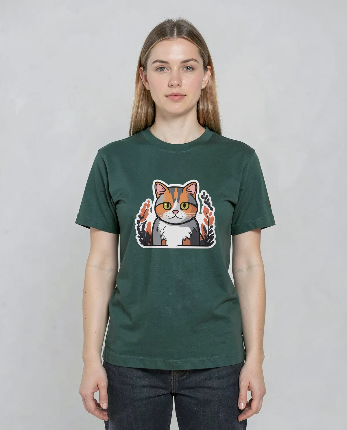 T-Shirt Verde, 100% Cotone Organico 0