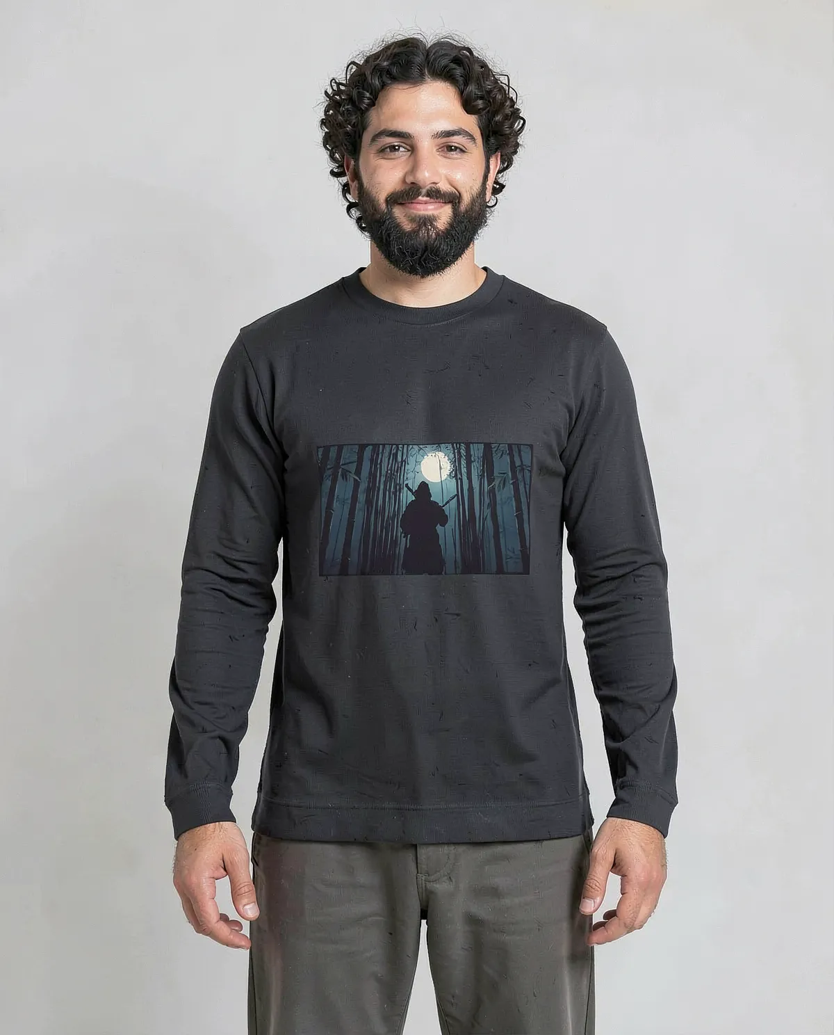 Felpa personalizzabile 80% cotone Nero