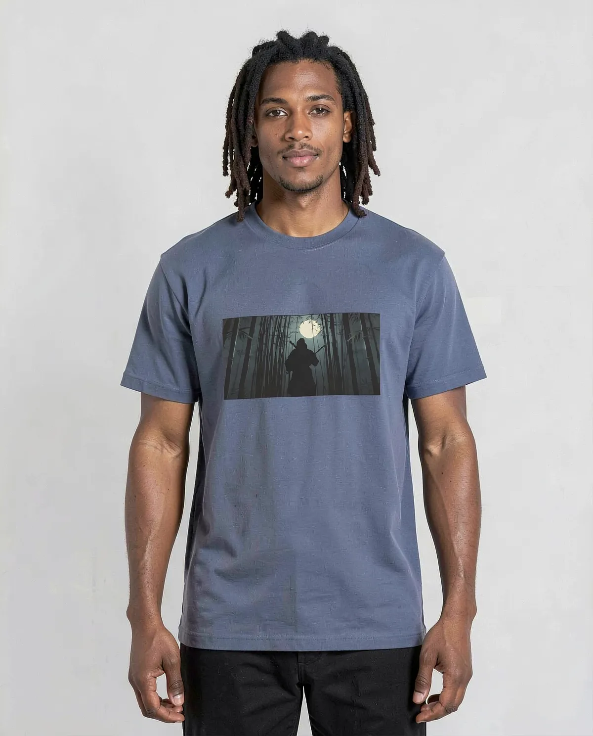 T-shirt personalizzabile 100% Cotone Unisex Blu