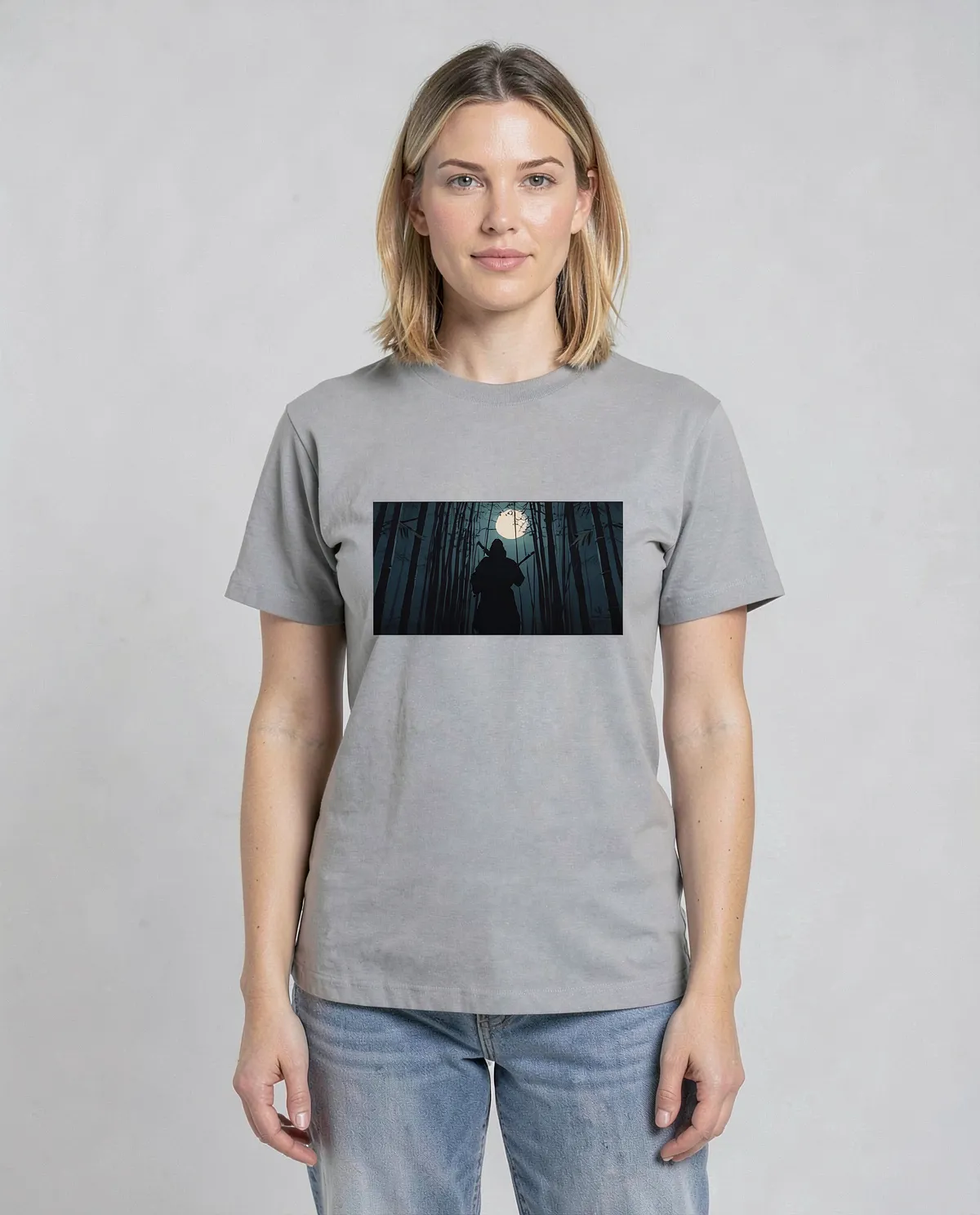 T-shirt personalizzabile 100% Cotone Unisex Grigio