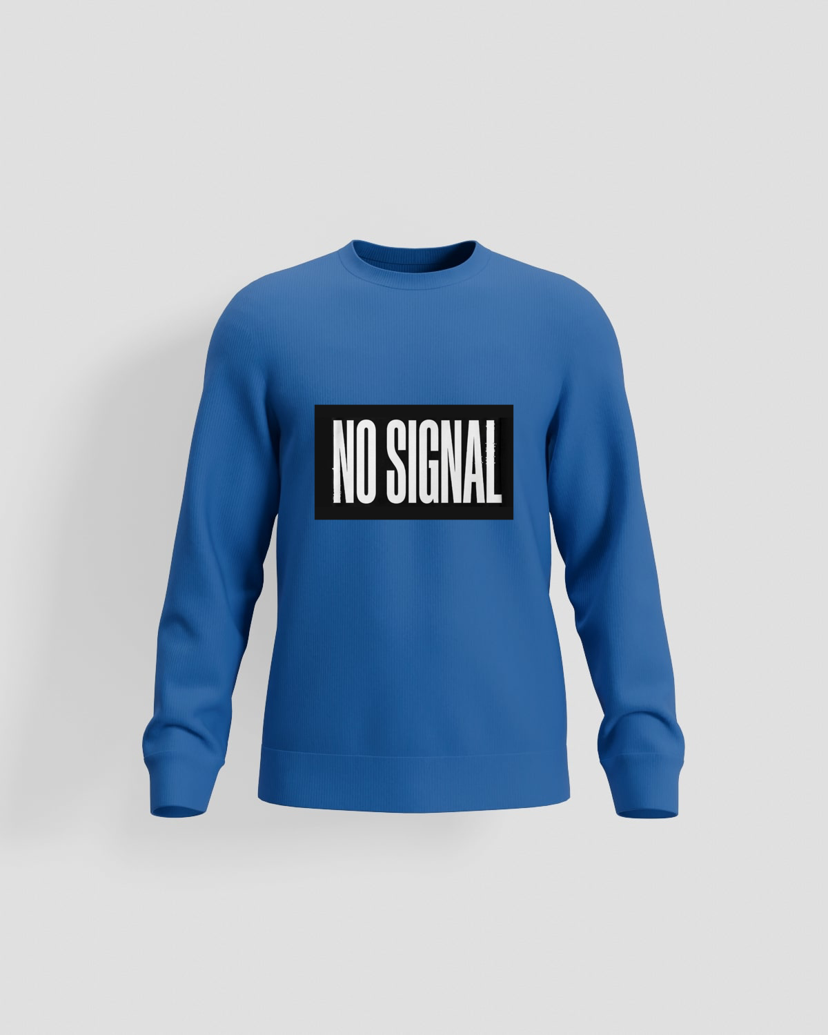Blue Brushed Organic Cotton Sweatshirt 59