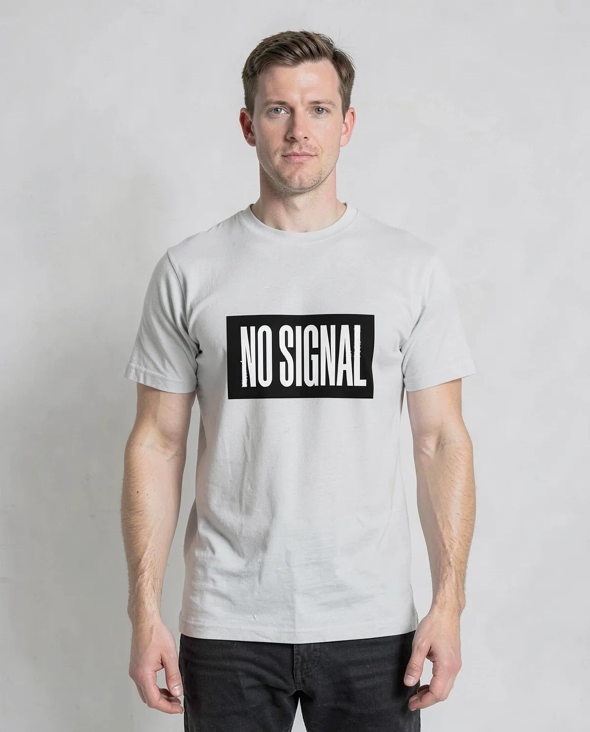 White T-Shirt with Custom Logo Design 0