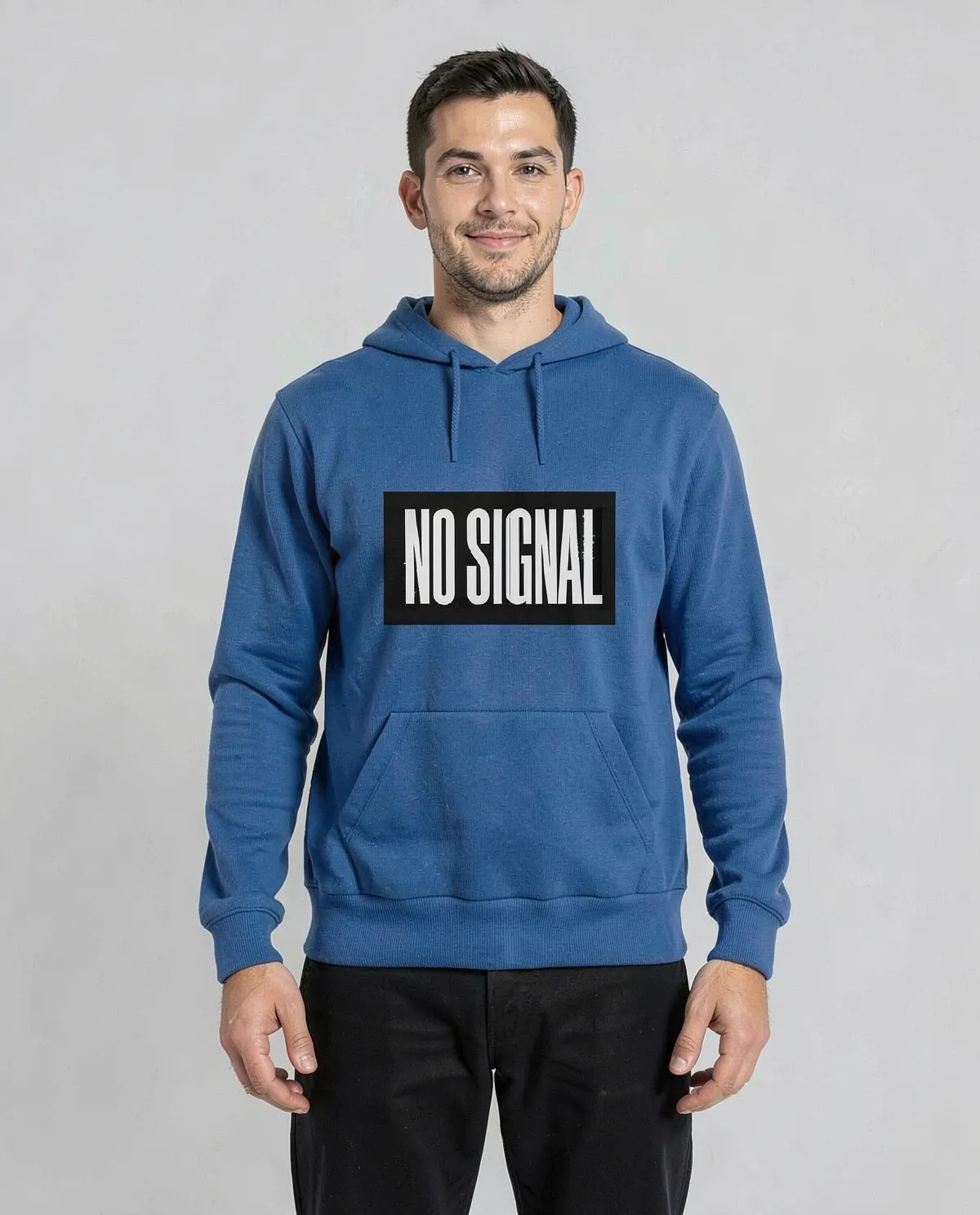 Blue Brushed Organic Sweatshirt 0