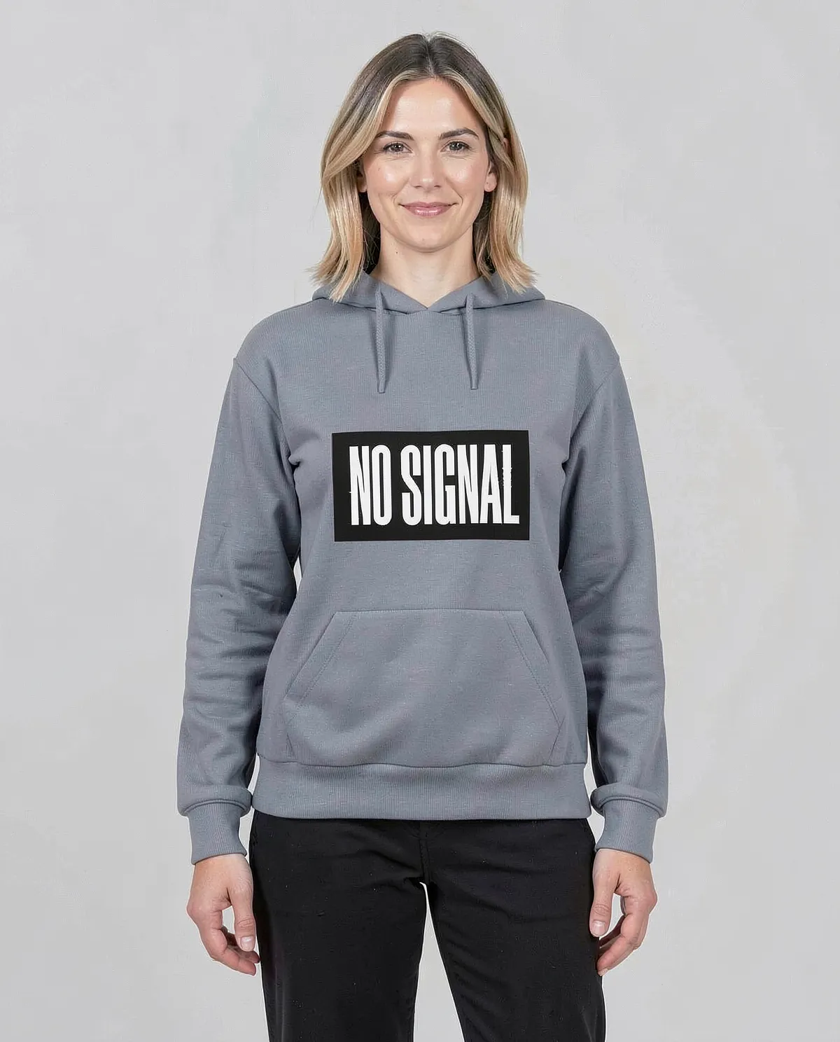 Grey Premium Sweatshirt – Brushed Organic Cotton Comfort