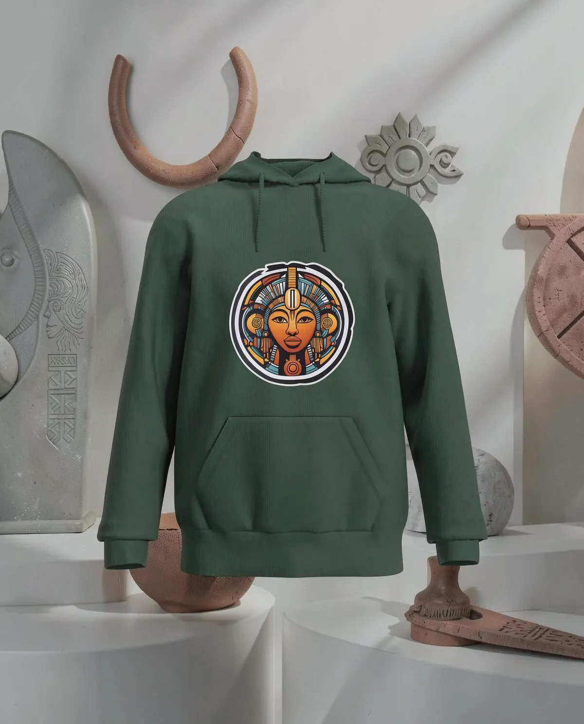 Green Organic Brushed Cotton Sweatshirt 59