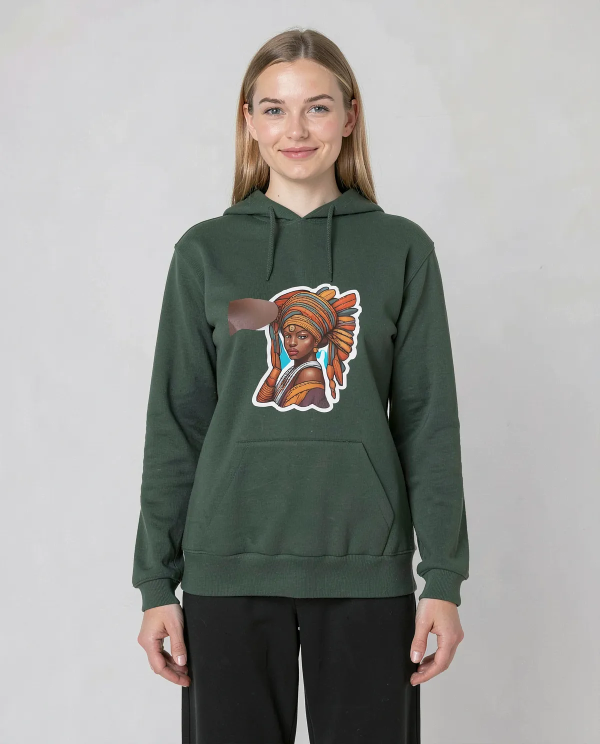 Green Eco Sustainable Brushed Sweatshirt 0