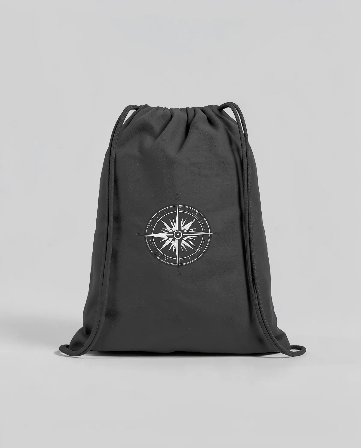 Customizable Drawstring Bag – Natural-Colored Cotton Gym Bag 0