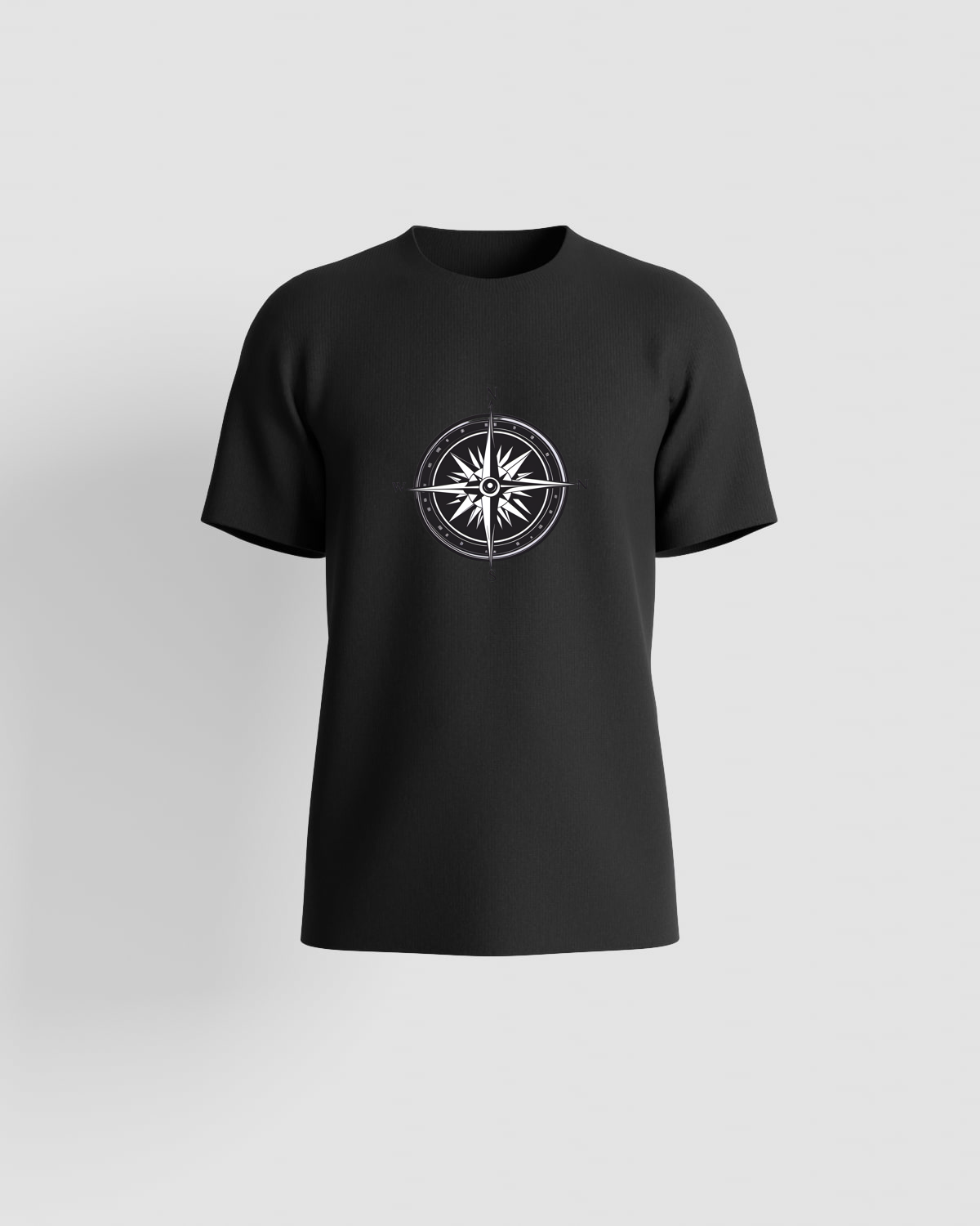 Black T-Shirt – Organic Cotton, Modern Unisex Fit 59
