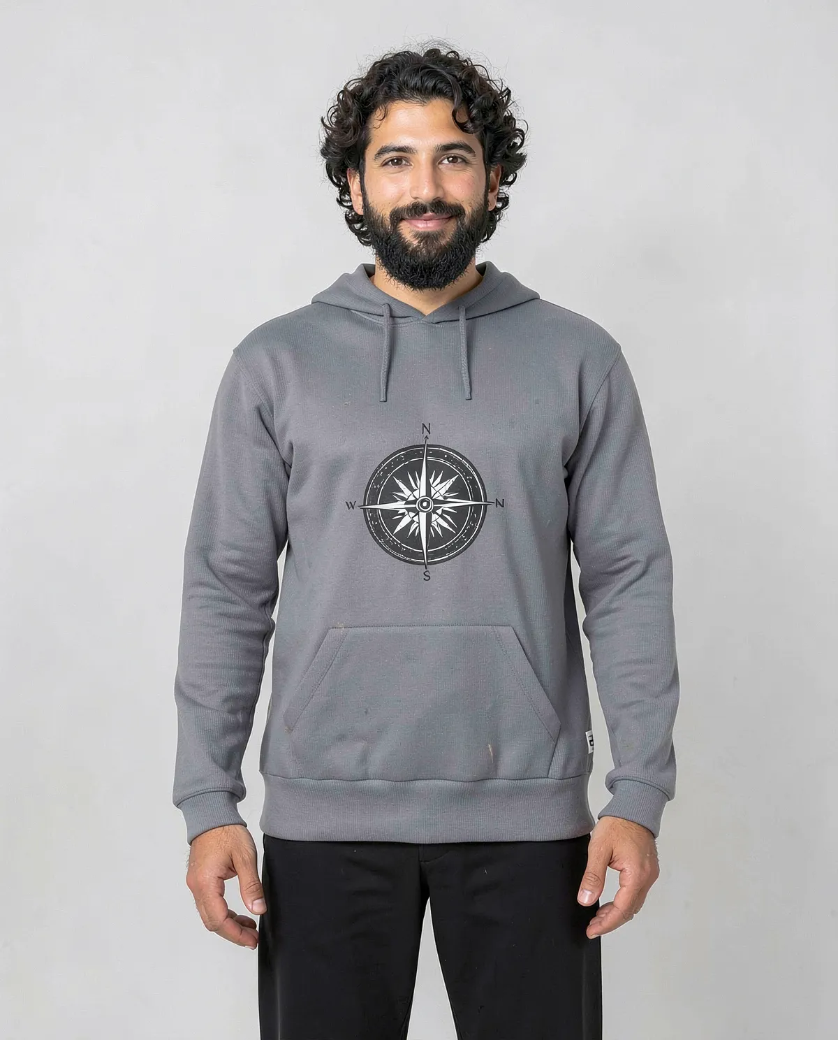 Grey Sweatshirt – Unisex Organic Cotton Comfort