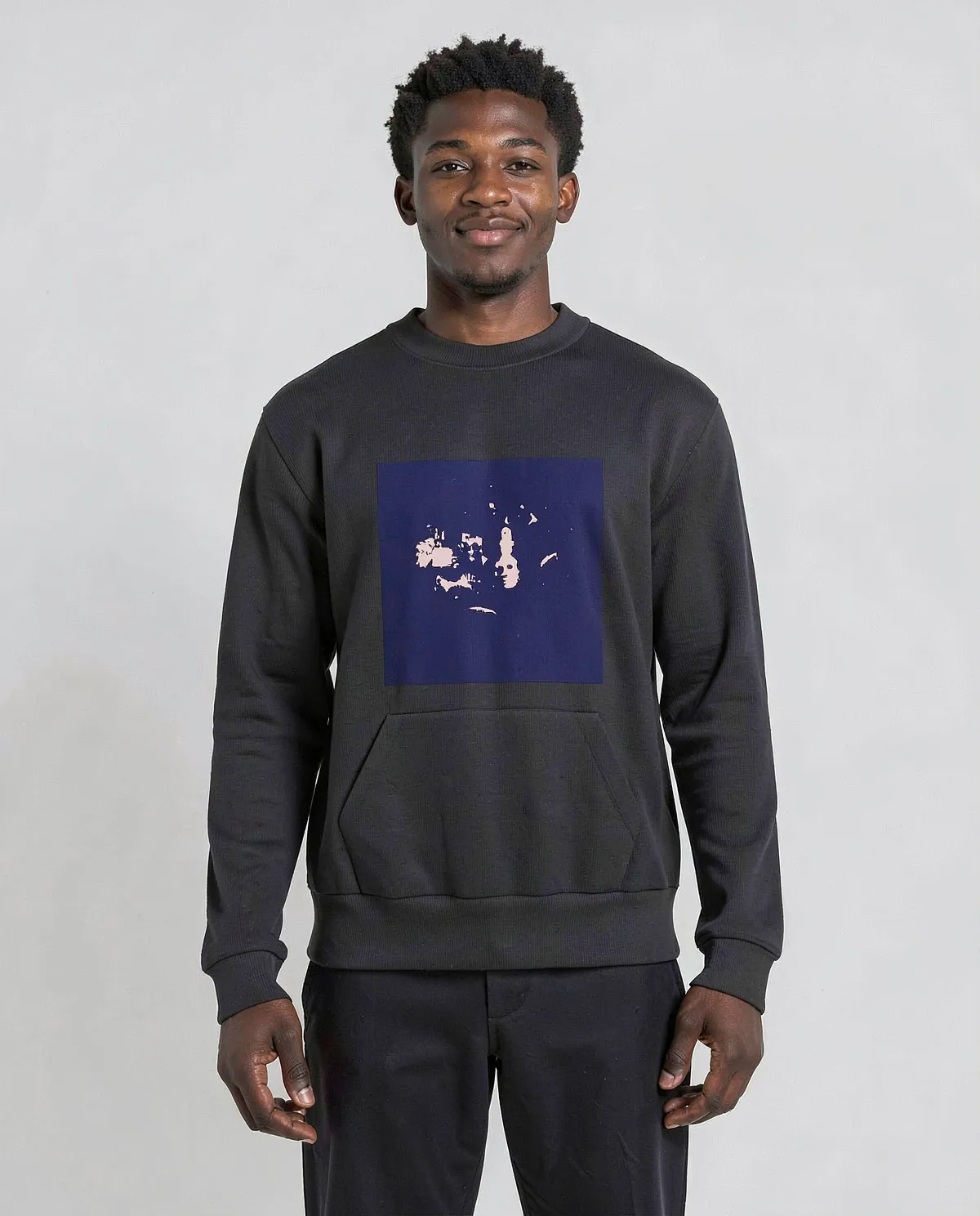 Black Premium Organic Cotton Sweatshirt 0