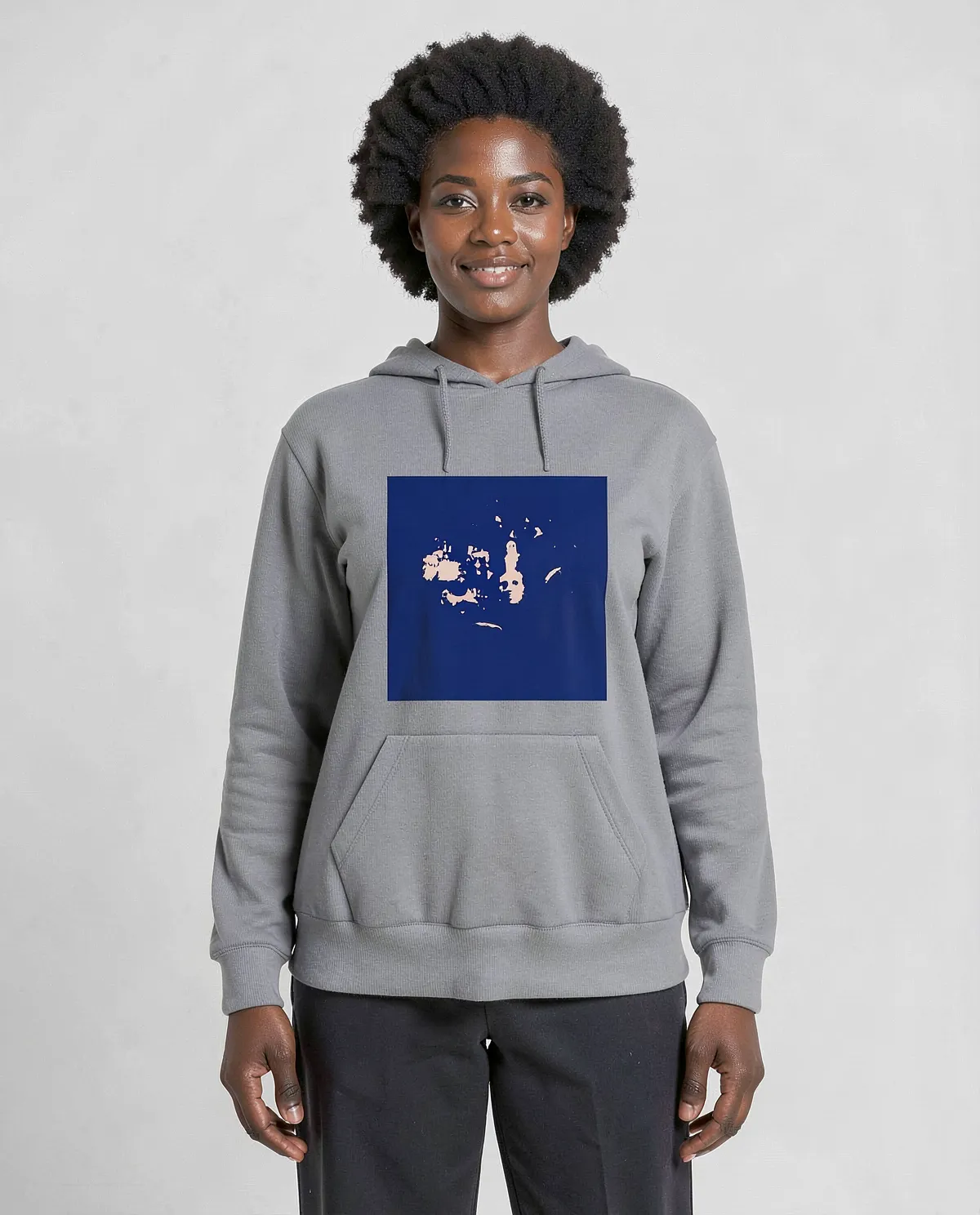 Grey Premium Sweatshirt – Organic Brushed Cotton 0