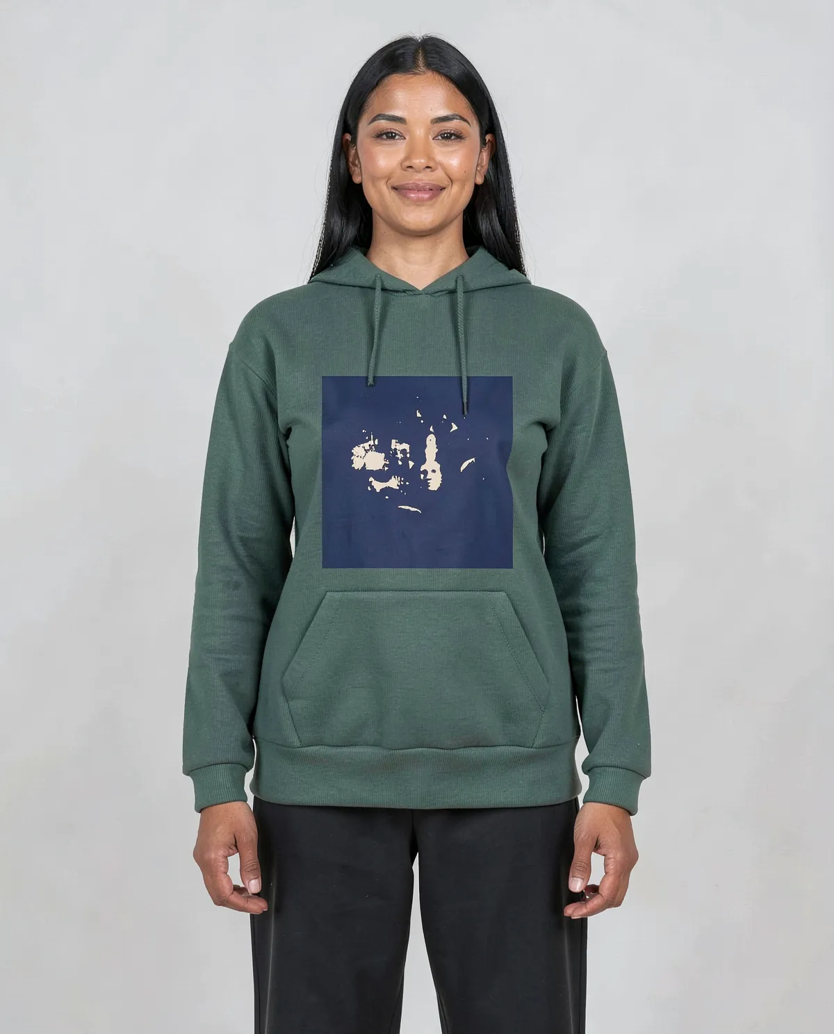 Green Unisex Organic Cotton Sweatshirt 0