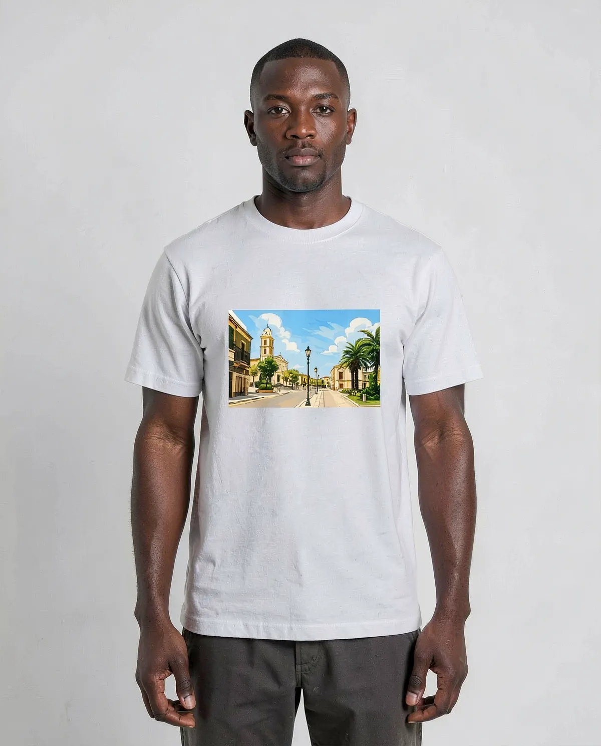 White Organic Cotton T-Shirt – Modern Fit 0