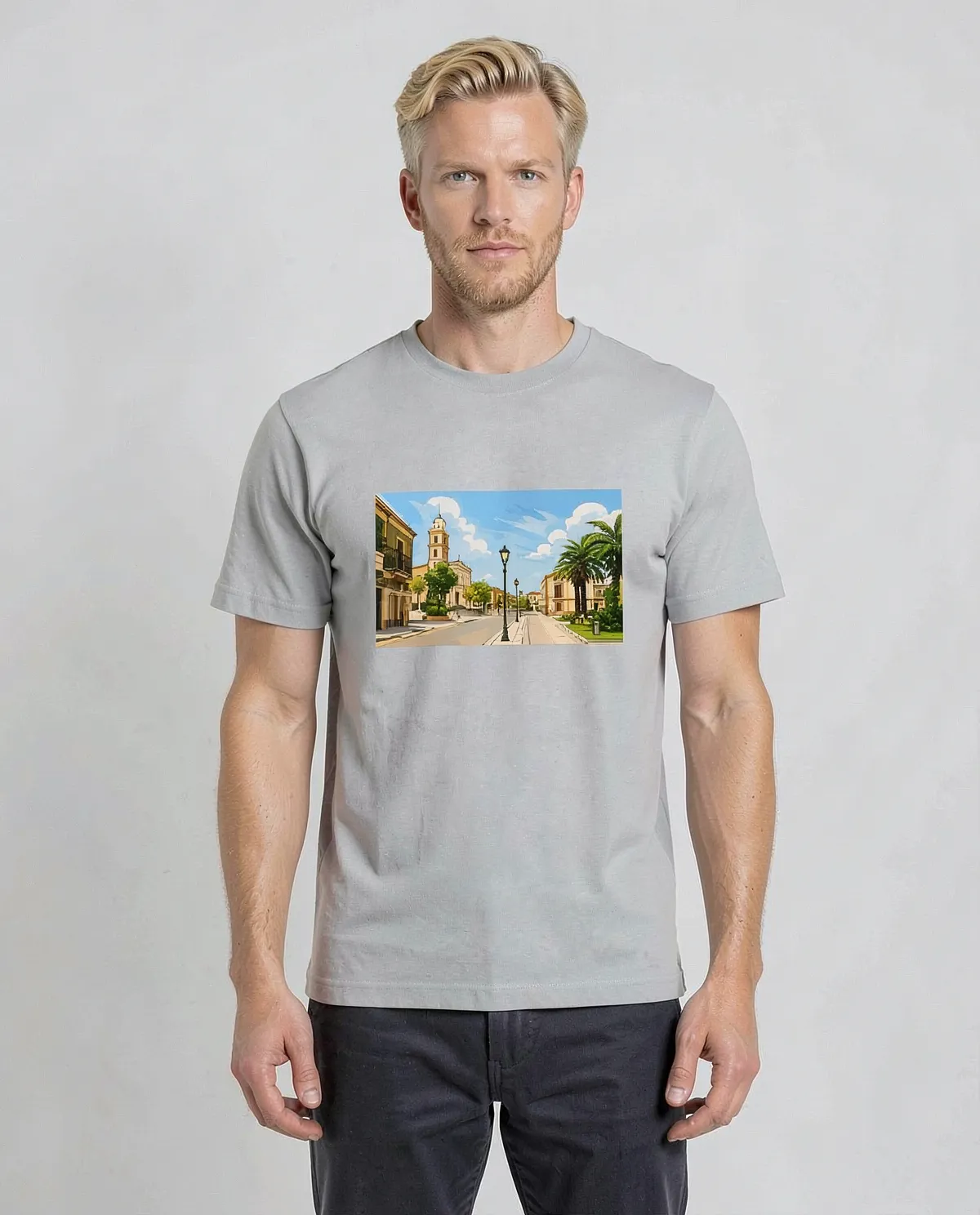Grey T-Shirt – Sleek Modern Fit