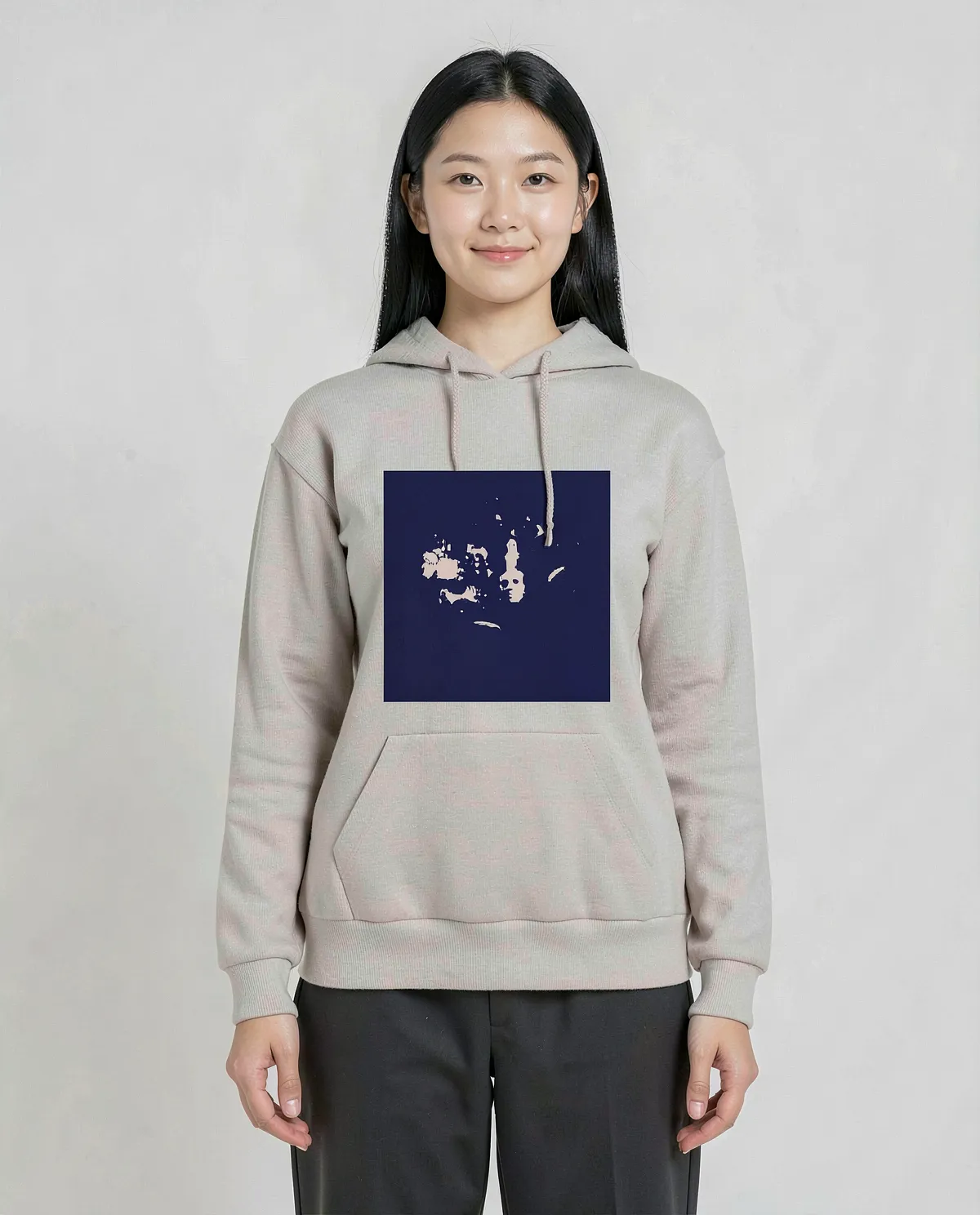 Cream Unisex Sweatshirt – Soft Organic Cotton 0