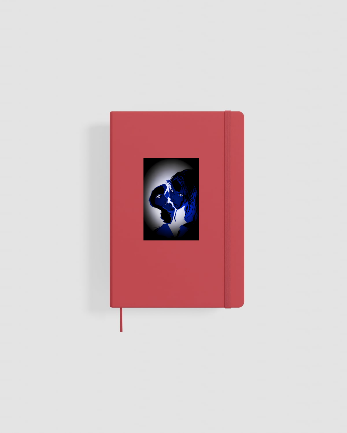 Customizable notebook, Red