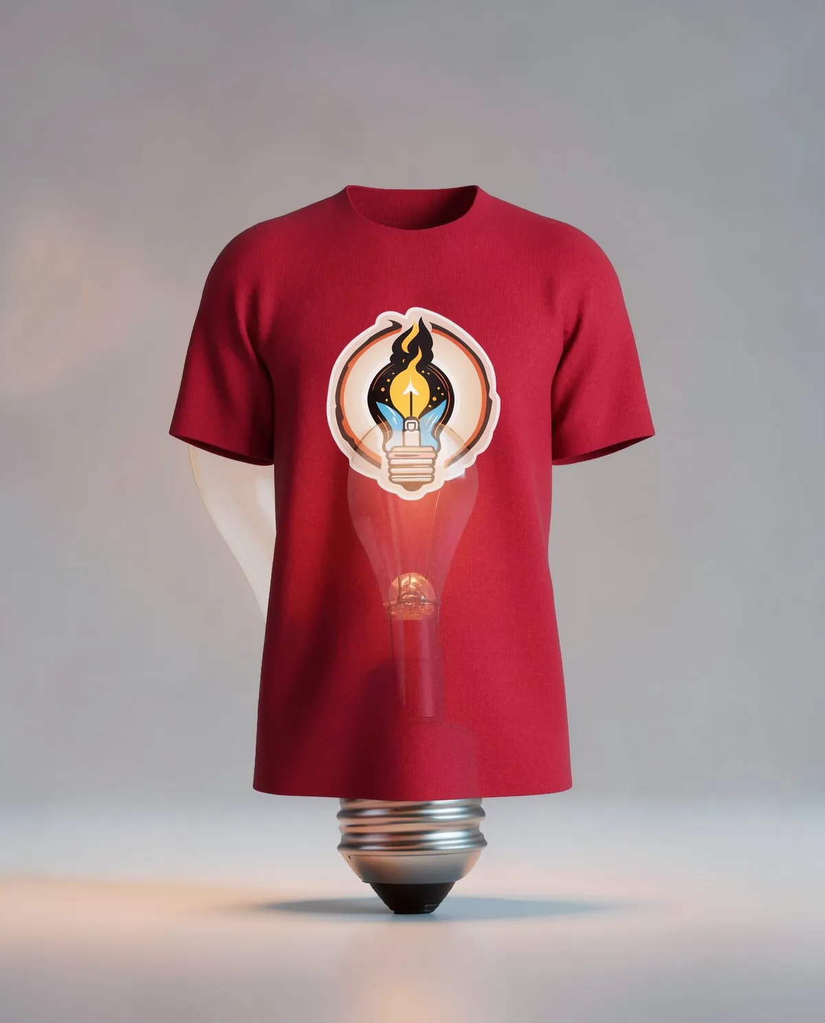 Red T-Shirt – Organic Cotton, Modern Fit 59