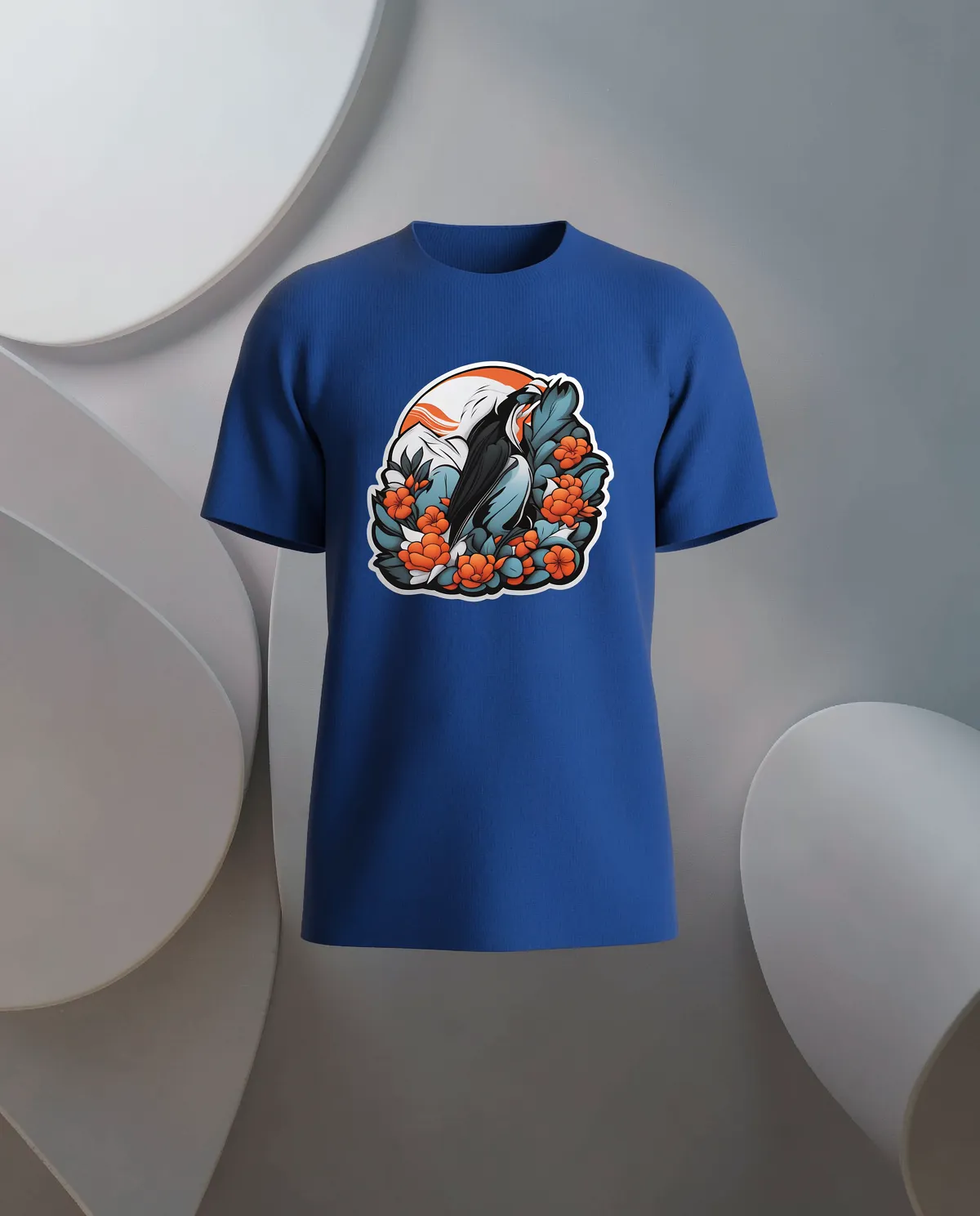 Blue T-Shirt – Modern Fit Crew Neck 59